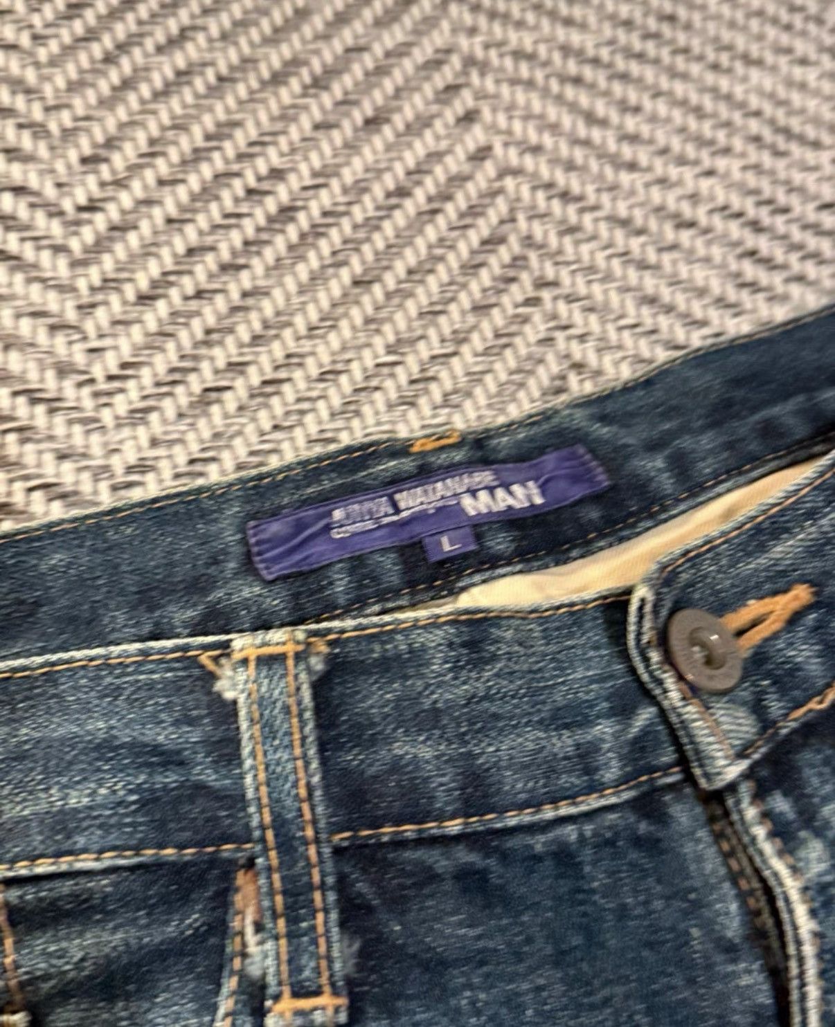 Junya Watanabe Junya Watanabe Man Biker Denim Pants K24 Size US 36 / EU 52 - 3 Thumbnail