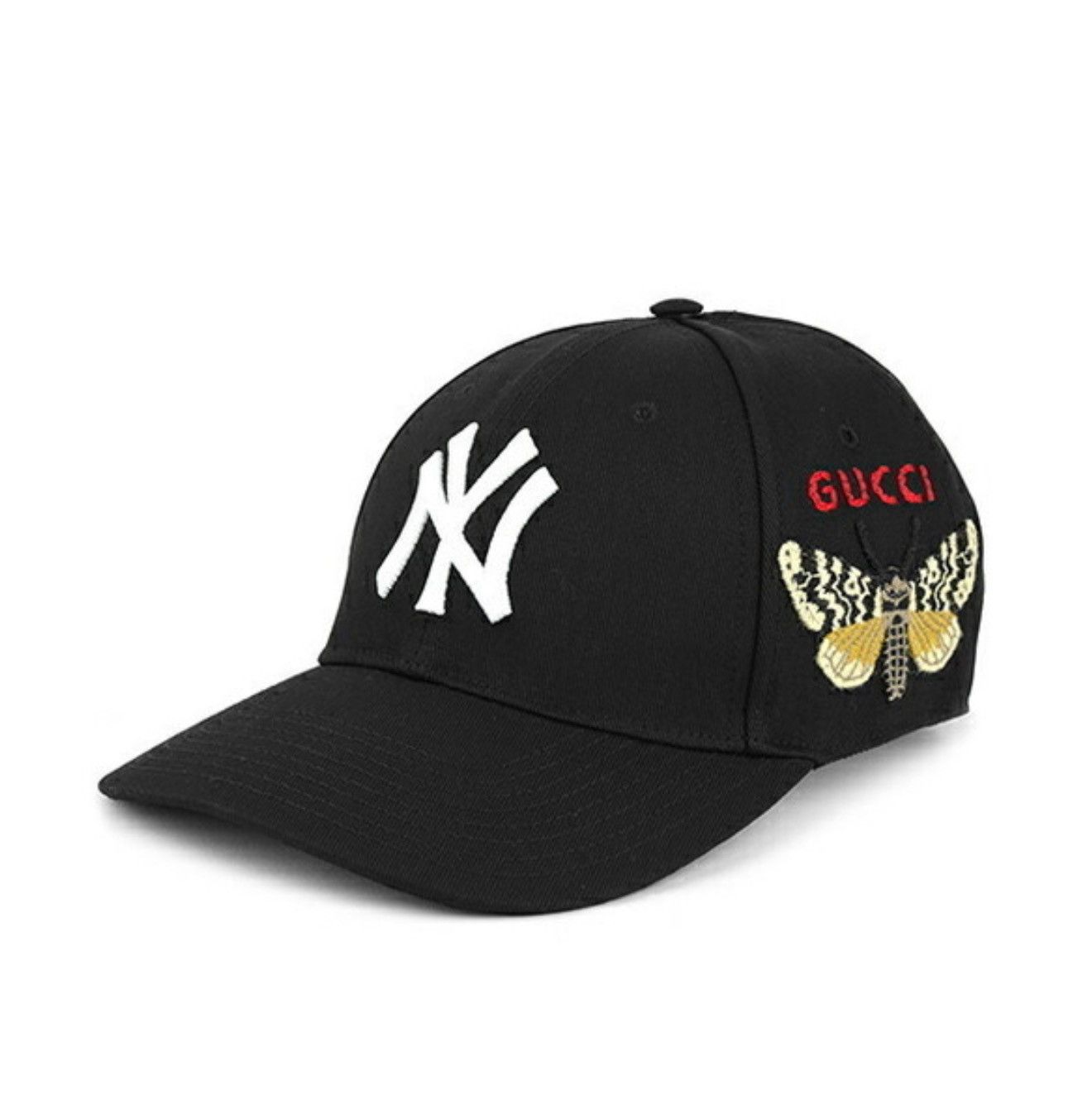 Gucci Gucci New York Yankees baseball cap Black Size ONE SIZE - 1 Thumbnail