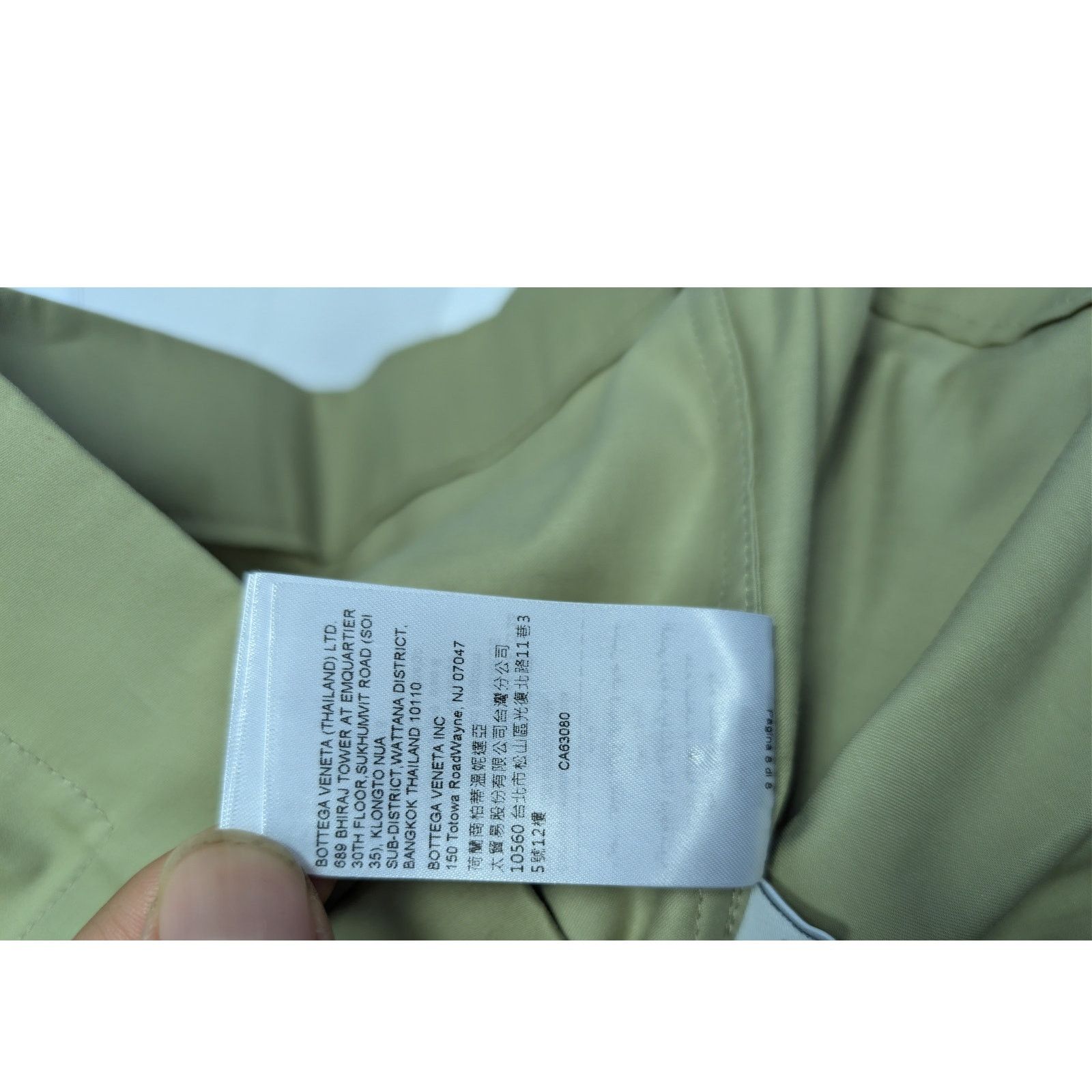 Bottega Veneta o1rshd1 Soft Organic Cotton Shirt in Travertine Size US S / EU 44-46 / 1 - 21 Thumbnail