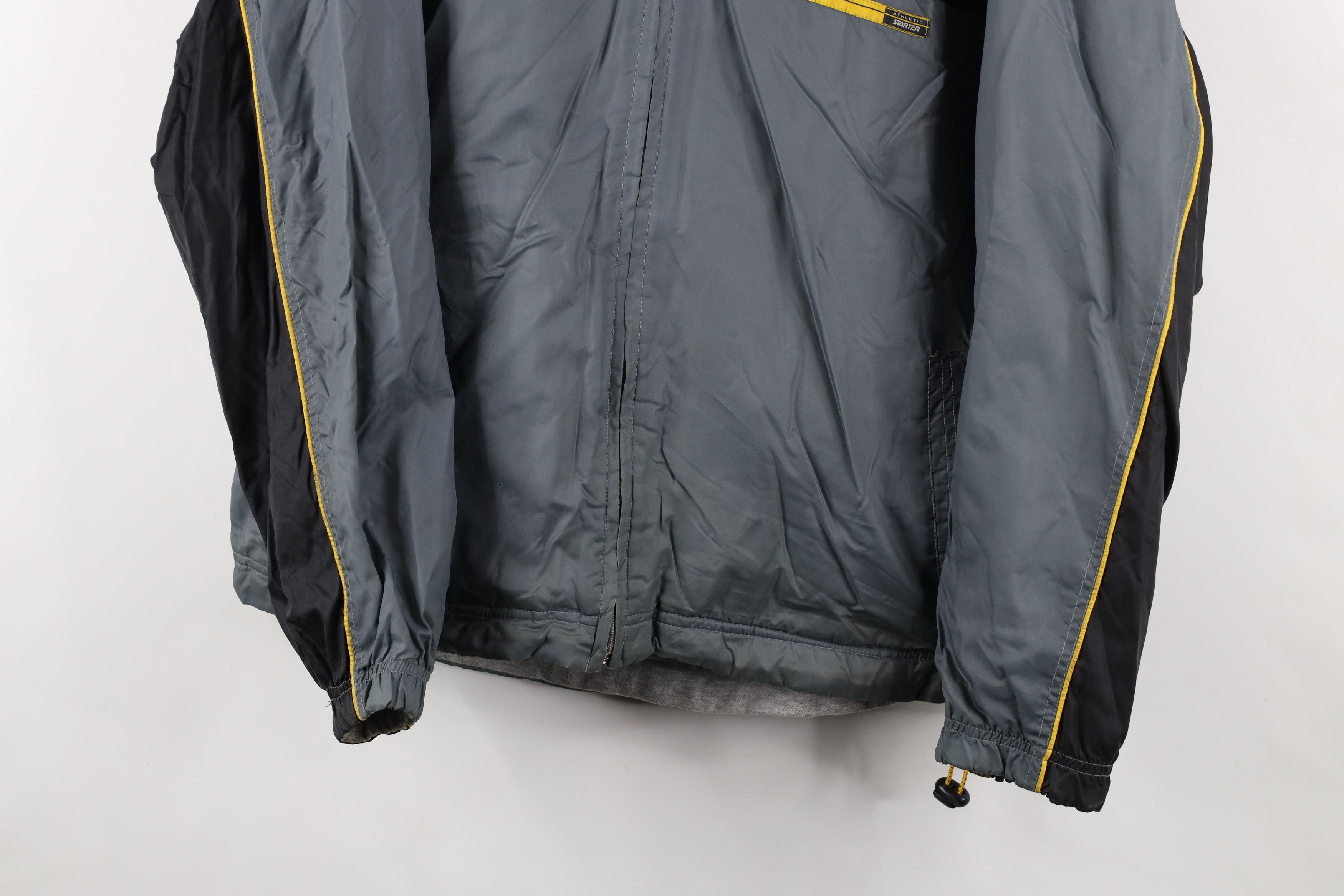 Starter × Vintage Vintage 90s Starter Reversible Full Zip Hooded Jacket Size US M / EU 48-50 / 2 - 3 Thumbnail