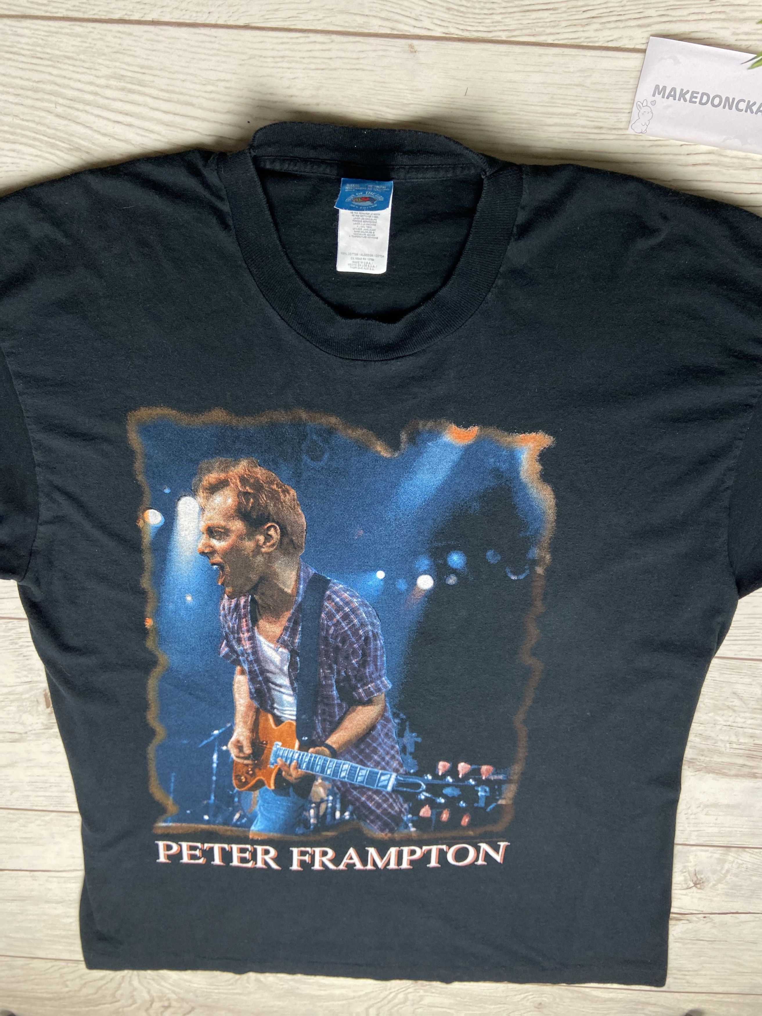 Fruit Of The Loom × Vintage 🔥Vintage Peter Frampton T-shirt,Comes Alive II Tour '96 Size US XL / EU 56 / 4 - 9 Thumbnail