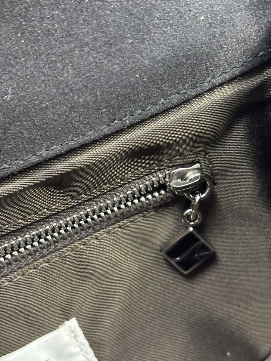 Designer Jill Milan Black Envelope Clutch Bag Made in Italy Size ONE SIZE - 9 Thumbnail
