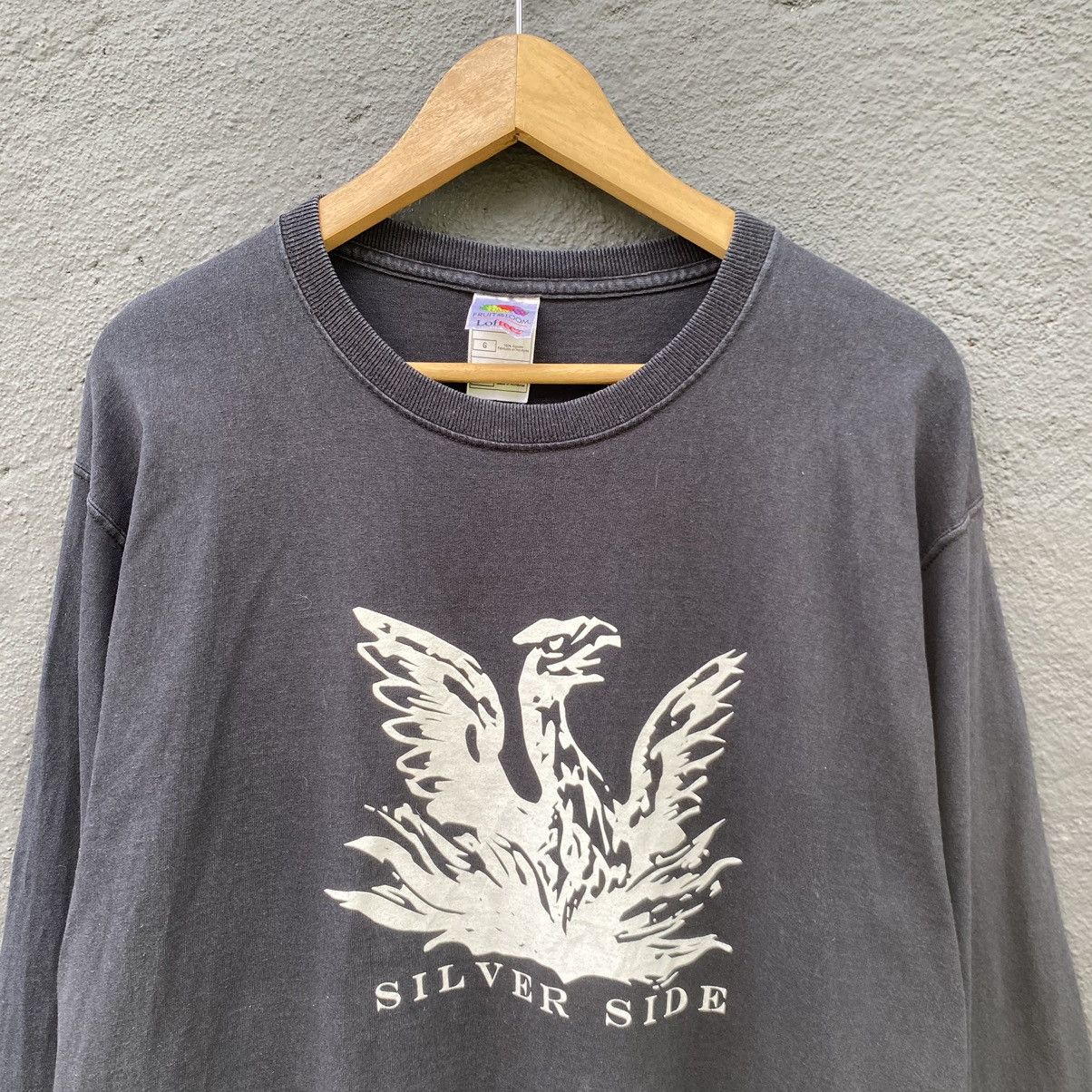 Band Tees Thrashed Faded Vintage Y2K Silver Side Trail Of Stones Tee Size US L / EU 52-54 / 3 - 3 Thumbnail