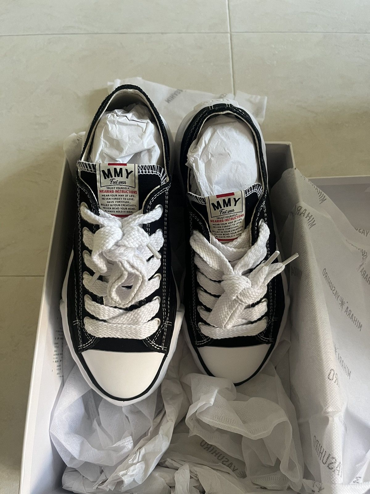 Maison MIHARA YASUHIRO Madison Mihara Yasuhiro Peterson OG Sole Canvas Low Size US 9 / EU 42 - 2 Thumbnail