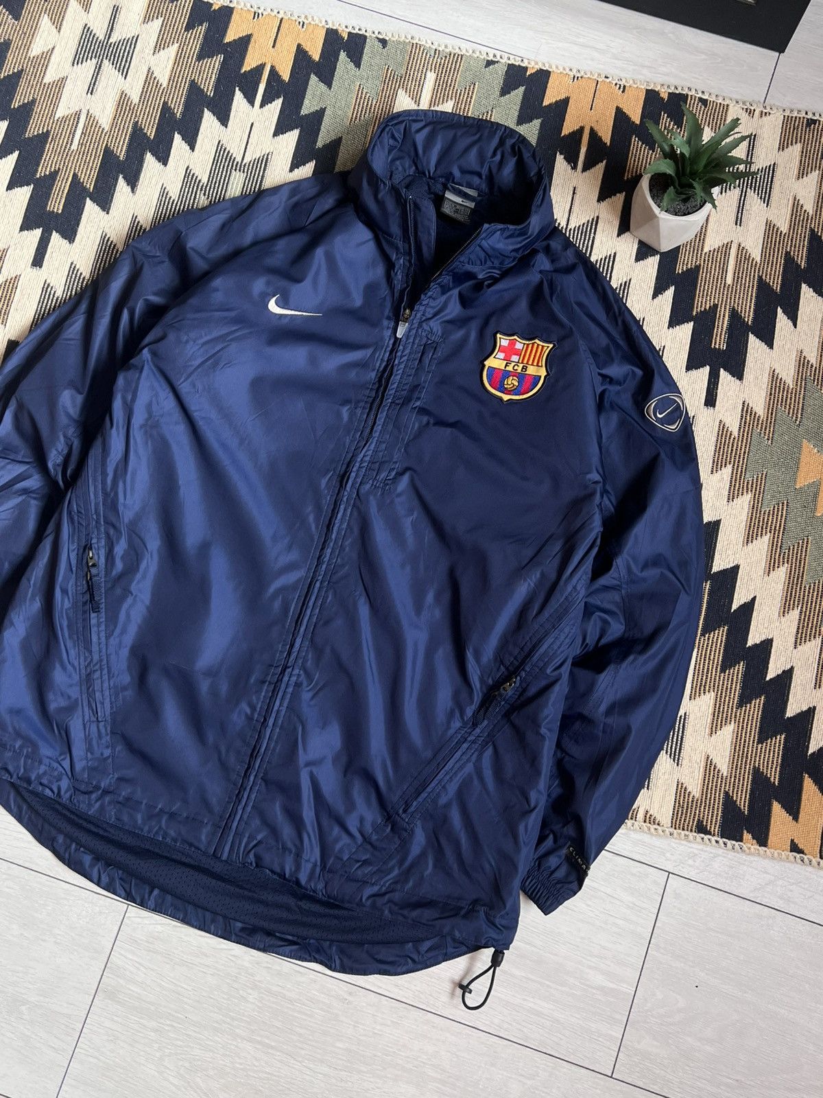 Nike Vintage Nike F.C Barcelona 2002/03 Blokecore Soccer Jacket Size US M / EU 48-50 / 2 - 5 Thumbnail