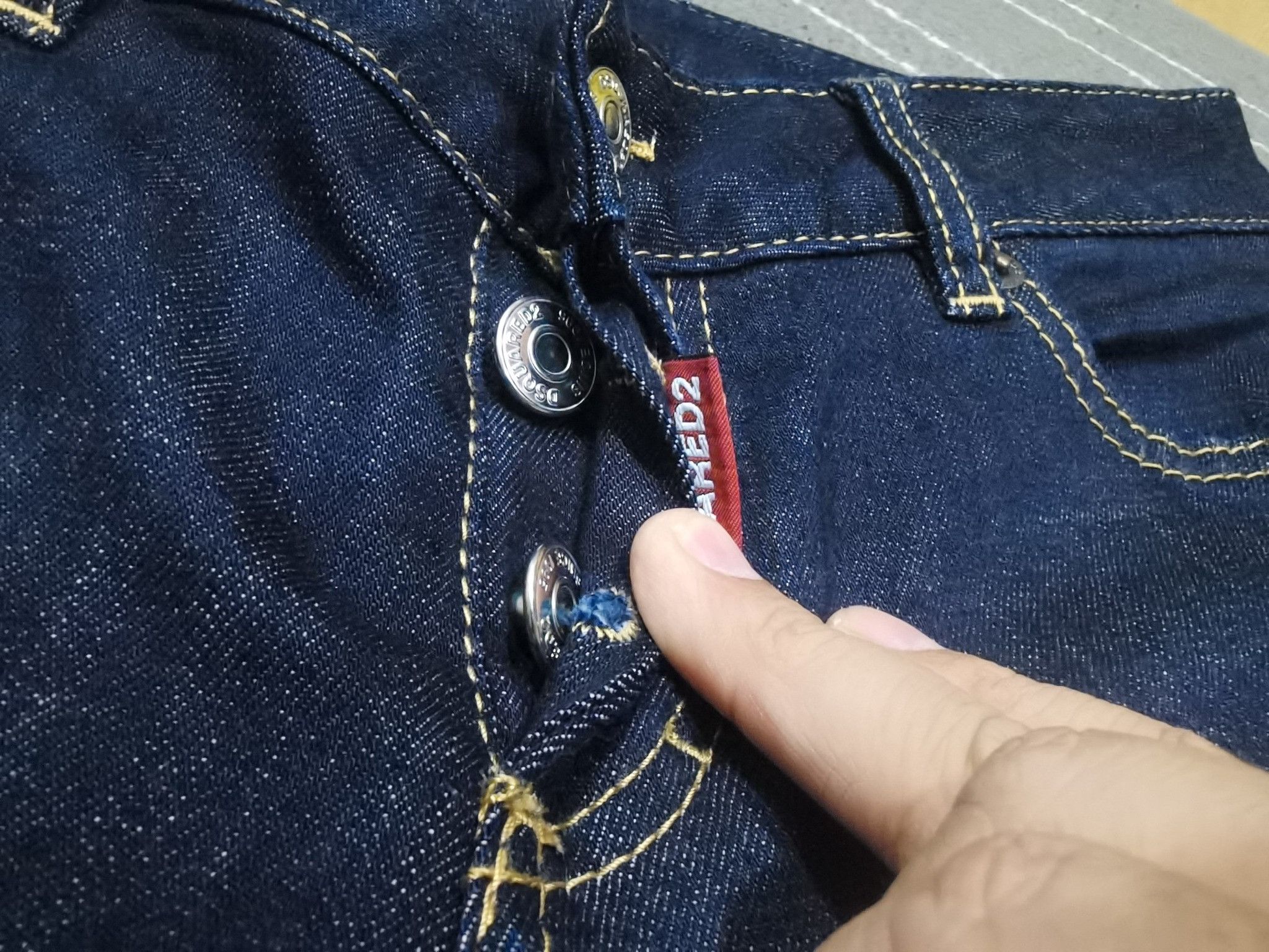 Dsquared2 DSQUARED2 blue Denim skinny W29 5131 Size 29" - 3 Thumbnail