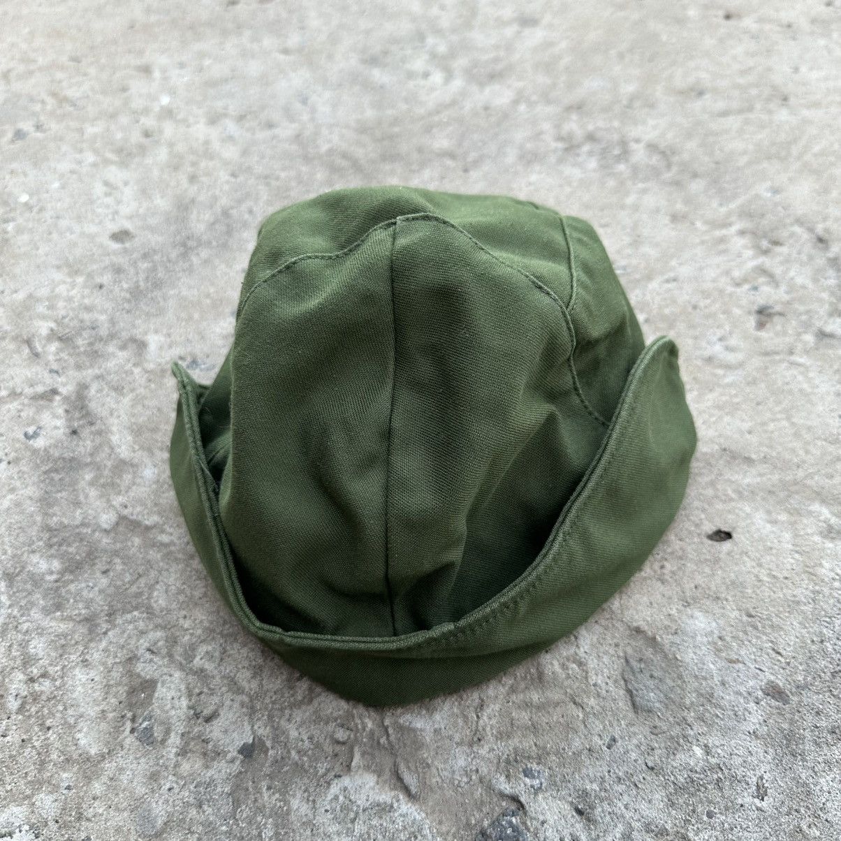 Issey Miyake Vintage Japanese Style Swedish Army Cap Hat Y2K Military Size ONE SIZE - 10 Thumbnail