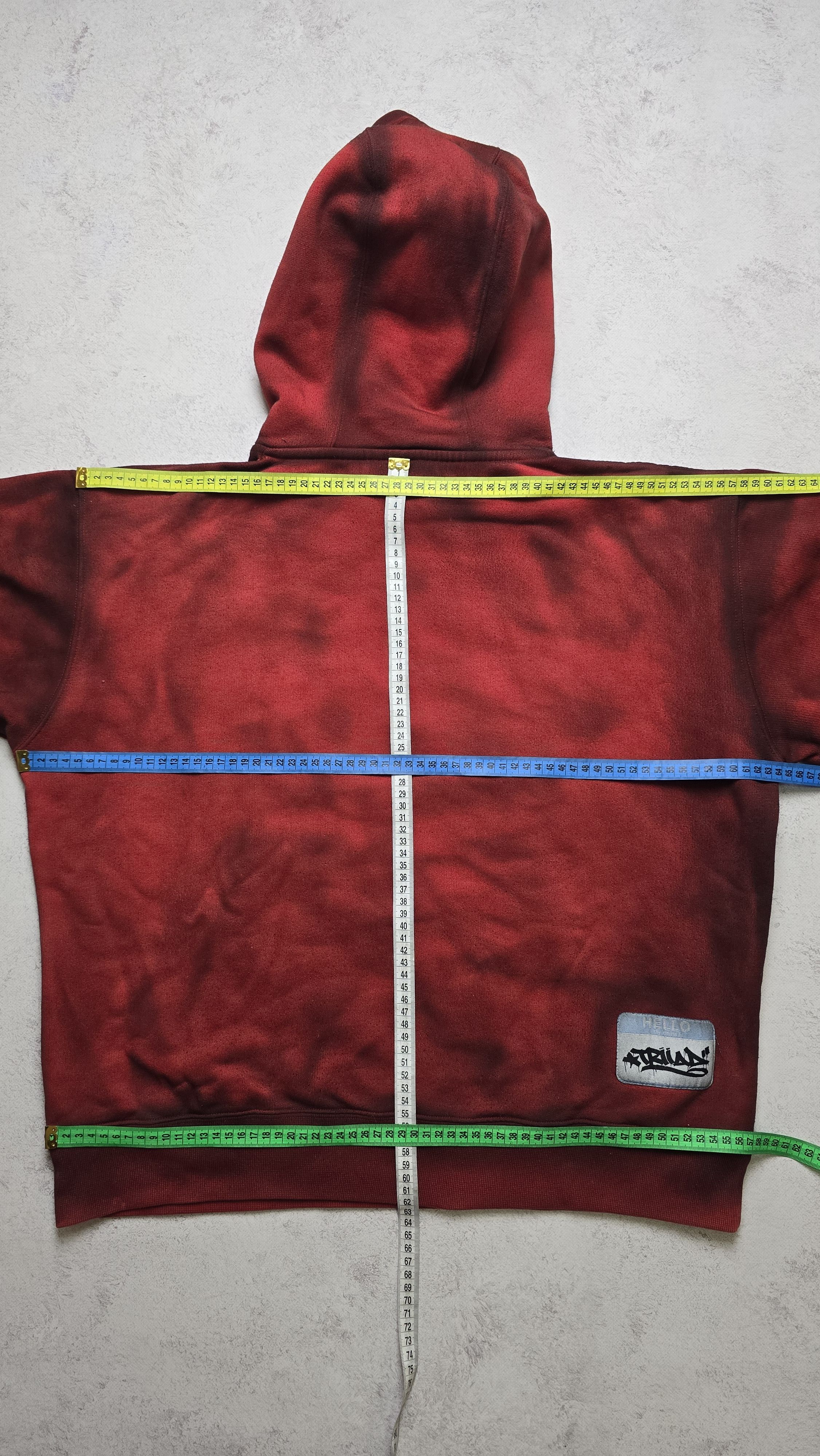 Other Graffiti Patch Hoodie Black Spray Painted Streetwear Size US L / EU 52-54 / 3 - 3 Thumbnail