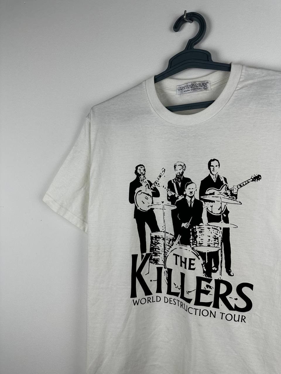 Band Tees × Vintage Vintage The Killers World Destruction Tour T-shirt Size US L / EU 52-54 / 3 - 3 Thumbnail