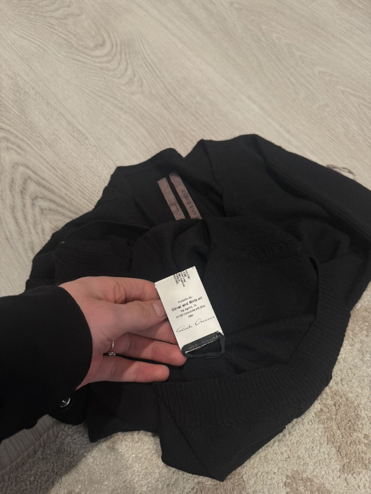 Rick Owens s/s 2013 island short sleeve wool sweater!! Size US S / EU 44-46 / 1 - 10 Thumbnail