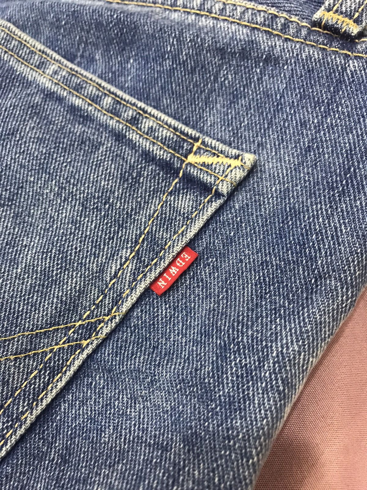 Edwin × Japanese Brand made in JAPAN EDWIN STRAIGHT JEANS Size US 33 - 6 Thumbnail
