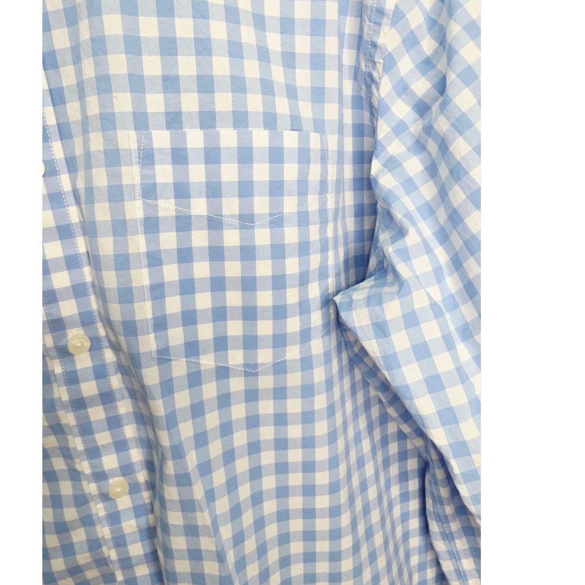 UNTUCKit UNTUCKit Blue & White Check Pattern Long Sleeve Shirt XXL Size US XXL / EU 58 / 5 - 4 Thumbnail
