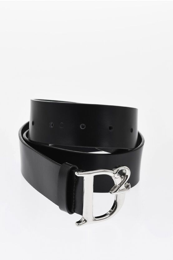 Dsquared2 ORIGINAL DSQUARED2 FOXHUNT BUCKLE BELT LEATHER