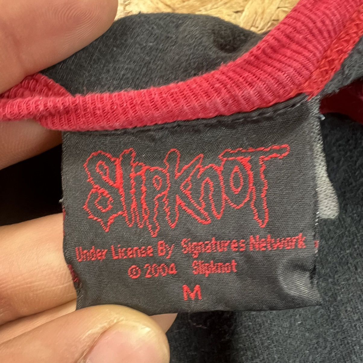 Band Tees × Vintage SLIPKNOT 2004 T-SHIRT VINTAGE BAND TEE 2000S Size US S / EU 44-46 / 1 - 2 Thumbnail