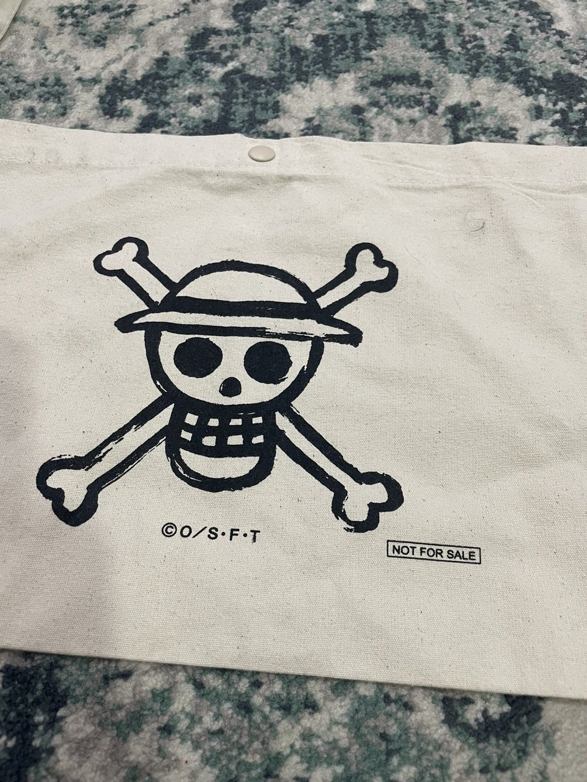 Anime One Piece Small Cotton Sling Bag / Tsuno Bag Style Size ONE SIZE - 3 Thumbnail