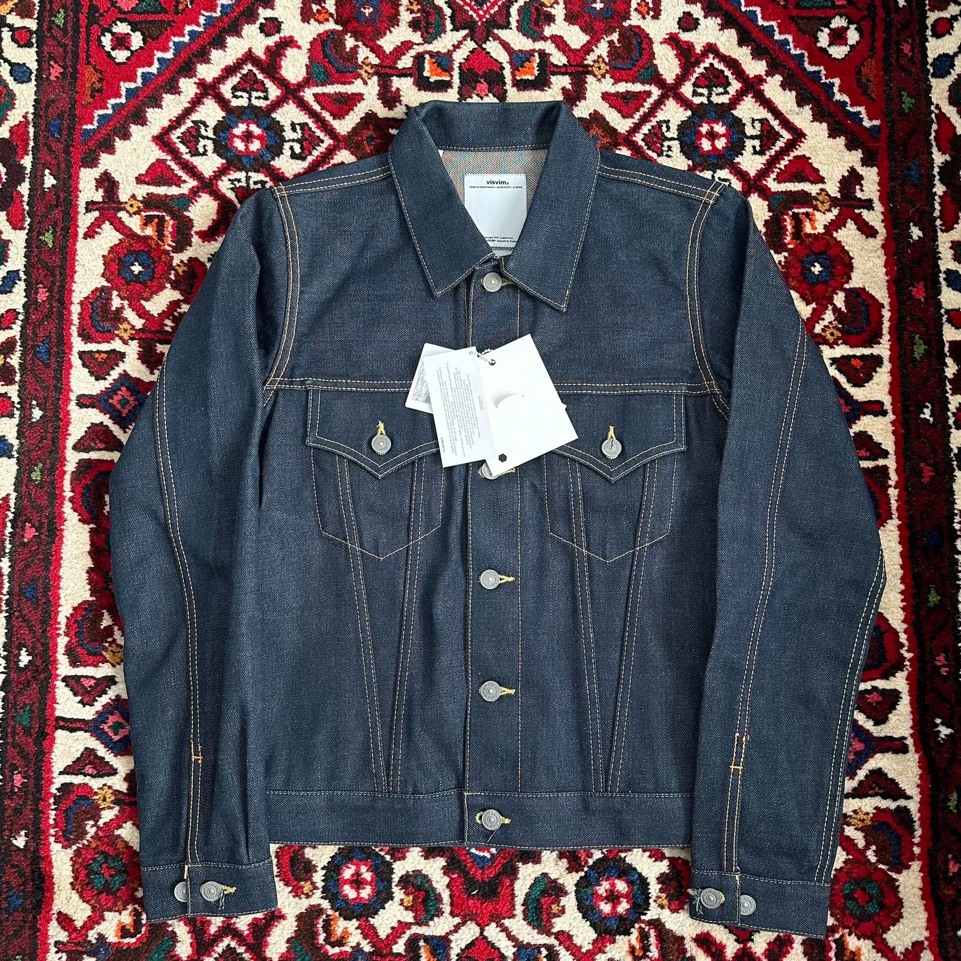 Visvim visvim 15AW 103 JKT Denim Jacket Size US S / EU 44-46 / 1 - 1 Thumbnail