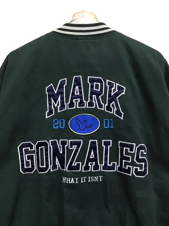 Vintage Vintage 2001 Mark Gonzales Skateboard Varsity Jackets Size US L / EU 52-54 / 3 - 5 Thumbnail
