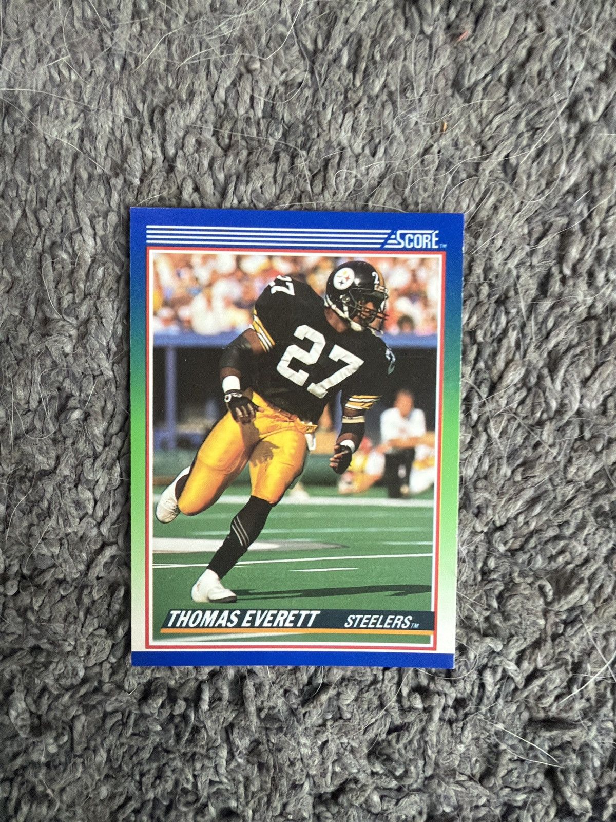 NFL 1990 Score #79 Thomas Everett Card Size ONE SIZE - 1 Thumbnail