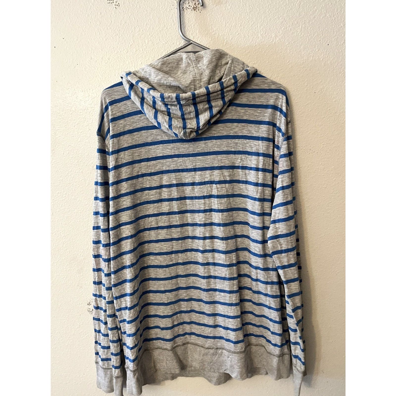 American Eagle Outfitters American Eagle Outfitters Athletic Fit Men’s LT Hoodie Long Sleeve Gray Size US L / EU 52-54 / 3 - 3 Thumbnail