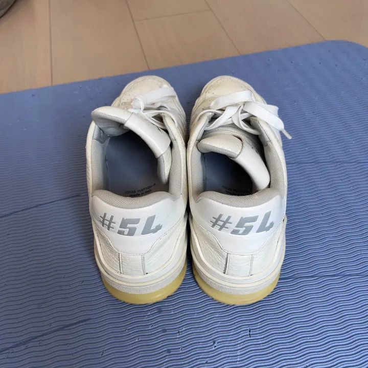 Louis Vuitton Louis Vuitton White Low-Top Trainer Sneakers -2508 Size US 8 / EU 41 - 2 Thumbnail