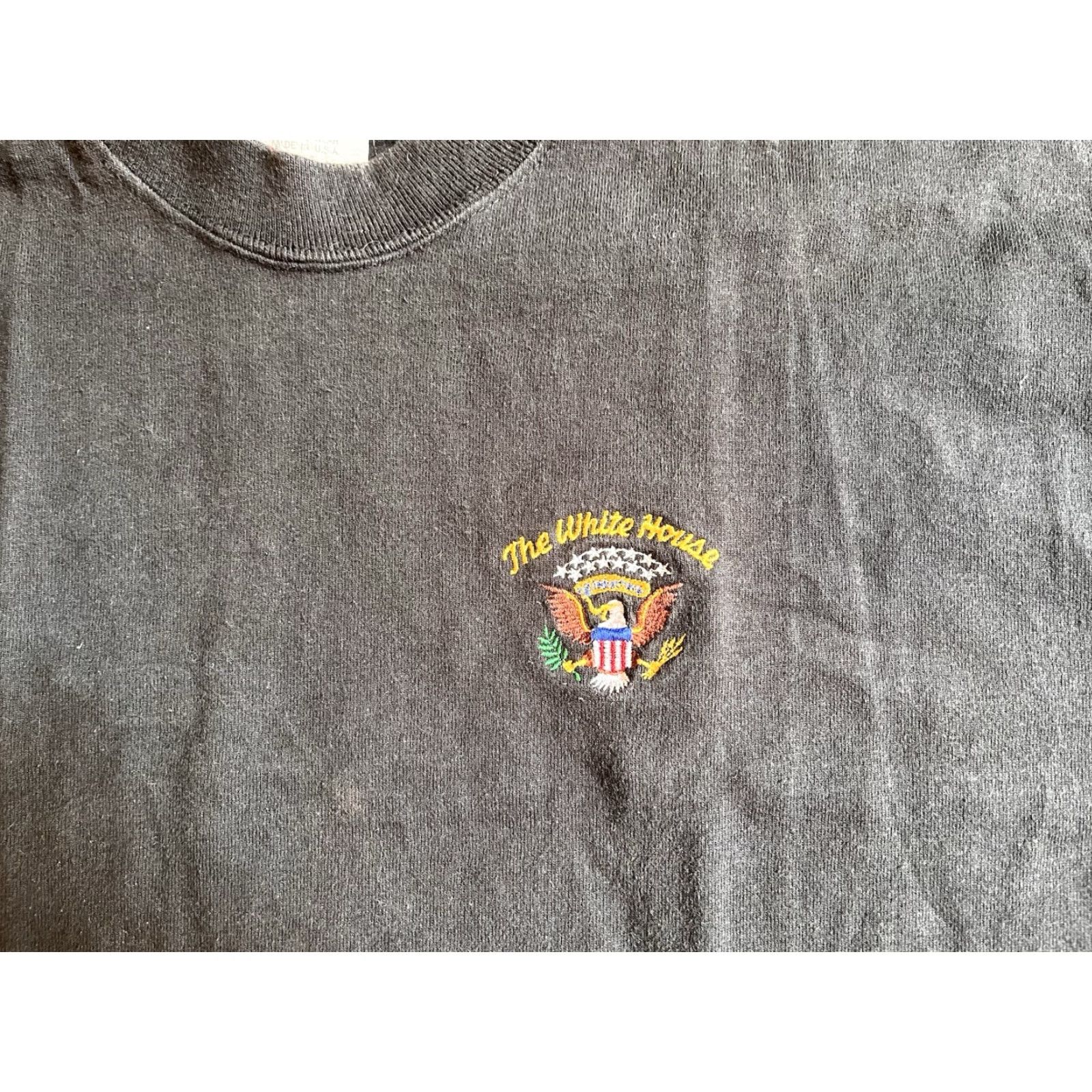 Vintage VINTAGE The White House Official Shirt Men’s Large Black 90s Made in USA Size US L / EU 52-54 / 3 - 3 Thumbnail