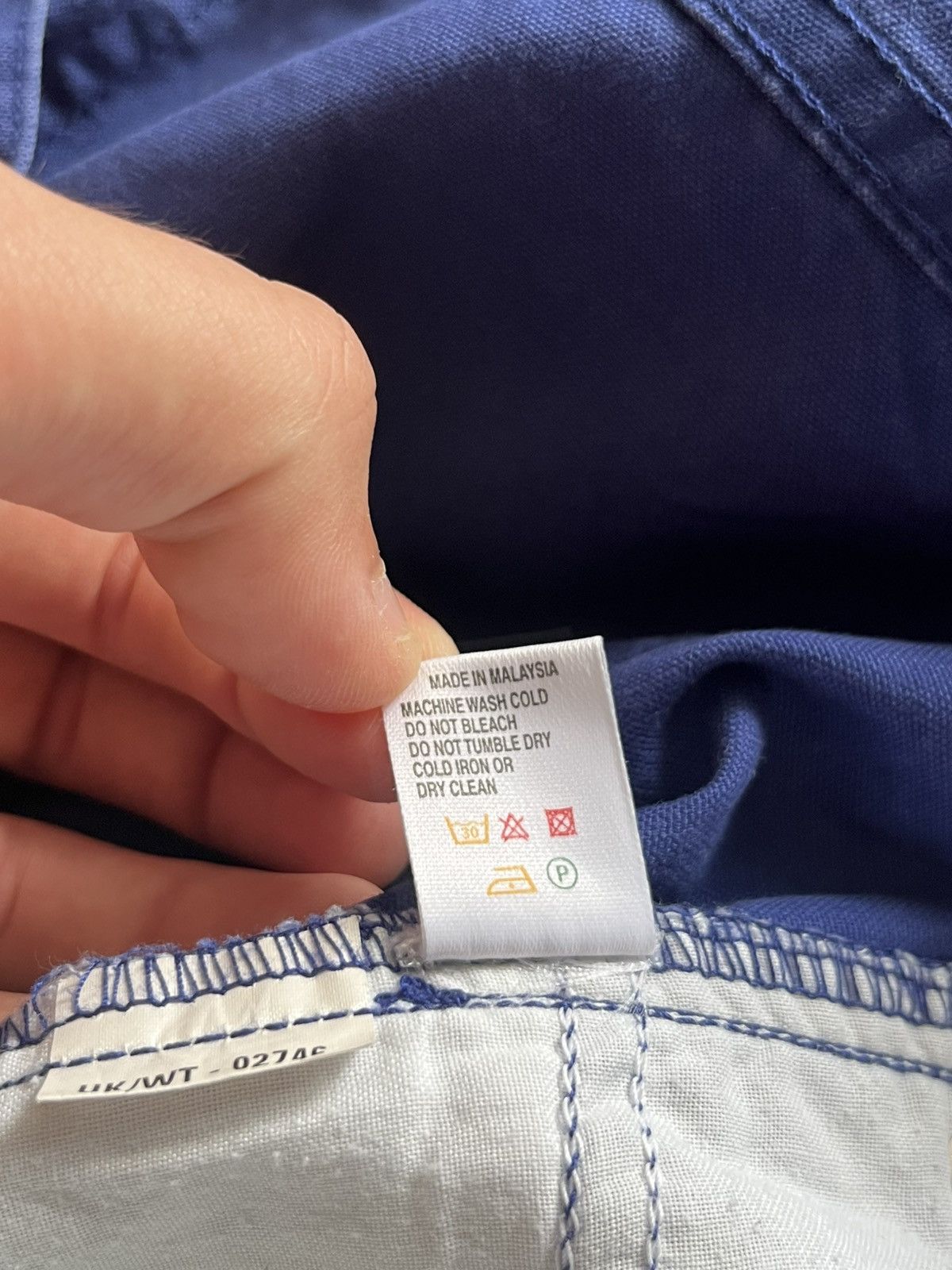 Yves Saint Laurent Vintage Yves Saint Laurent Blue Denim Pants Size US 36 / EU 52 - 11 Thumbnail