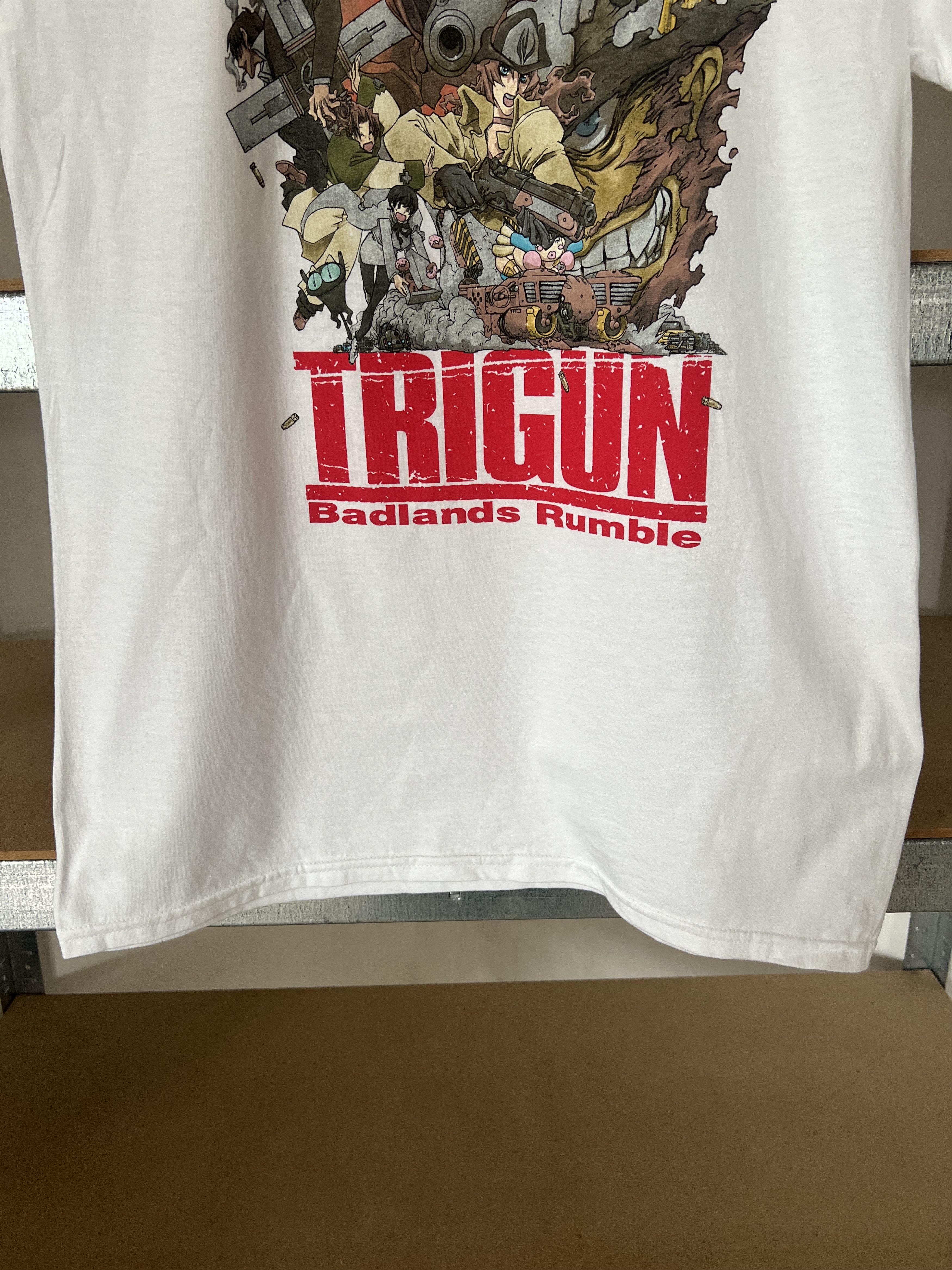 Anime Trigun Badlands Rumble Vintage Anime Movie tee Size US M / EU 48-50 / 2 - 9 Thumbnail