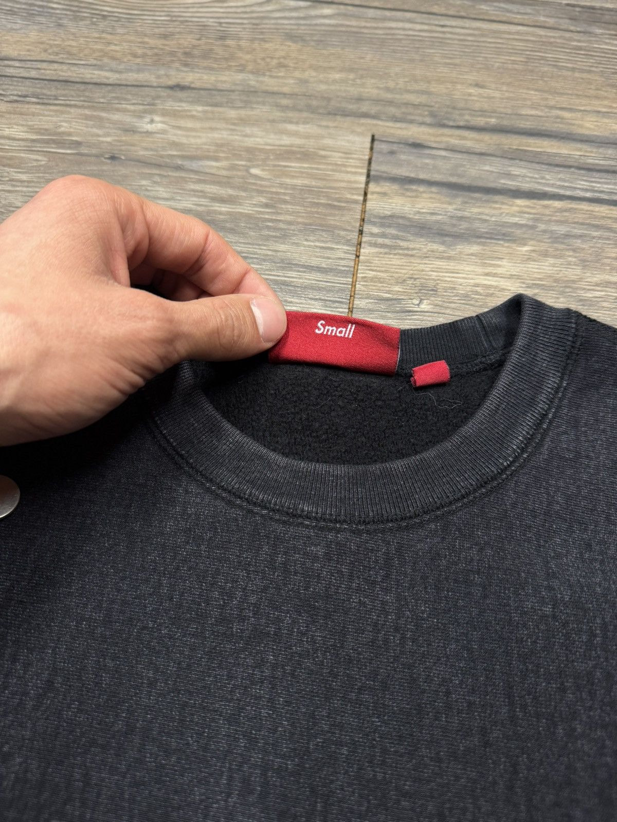 Supreme Supreme SS25 Faded Box Logo Crewneck Size US S / EU 44-46 / 1 - 4 Thumbnail