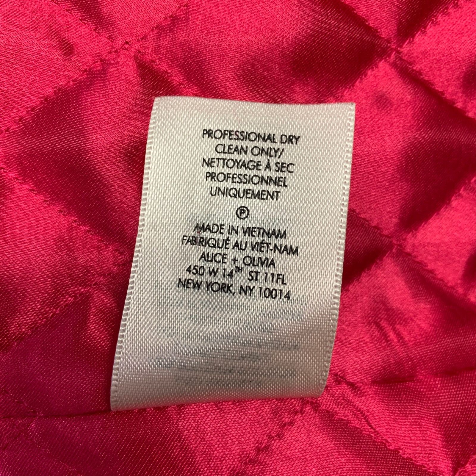 Alice + Olivia ALICE + OLIVIA Pink Faux Fur Shawl Lapel Coat S Size S / US 4 / IT 40 - 8 Thumbnail
