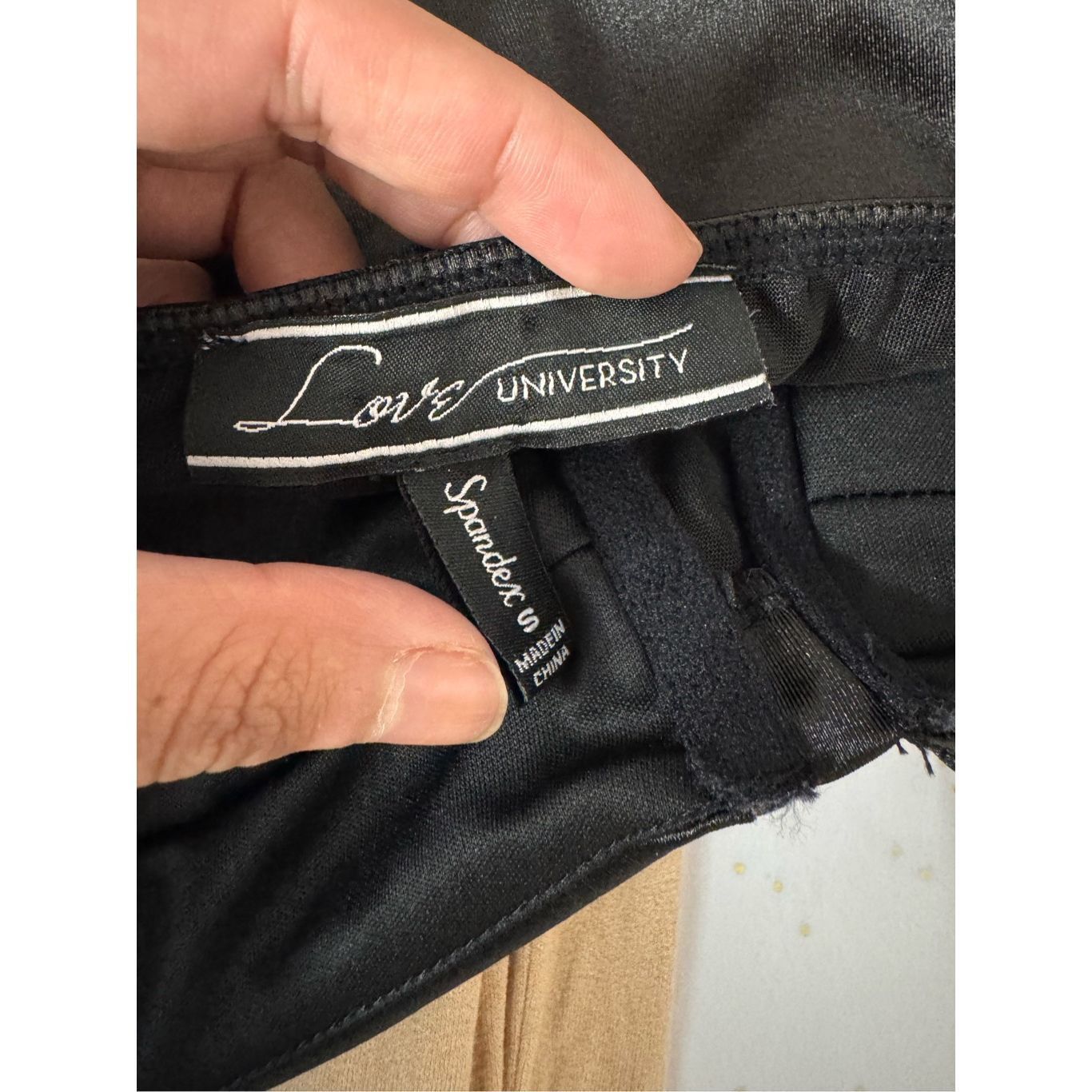 Other Love University Black Satin Bustier Crop Top – Size S Size S / US 4 / IT 40 - 3 Thumbnail