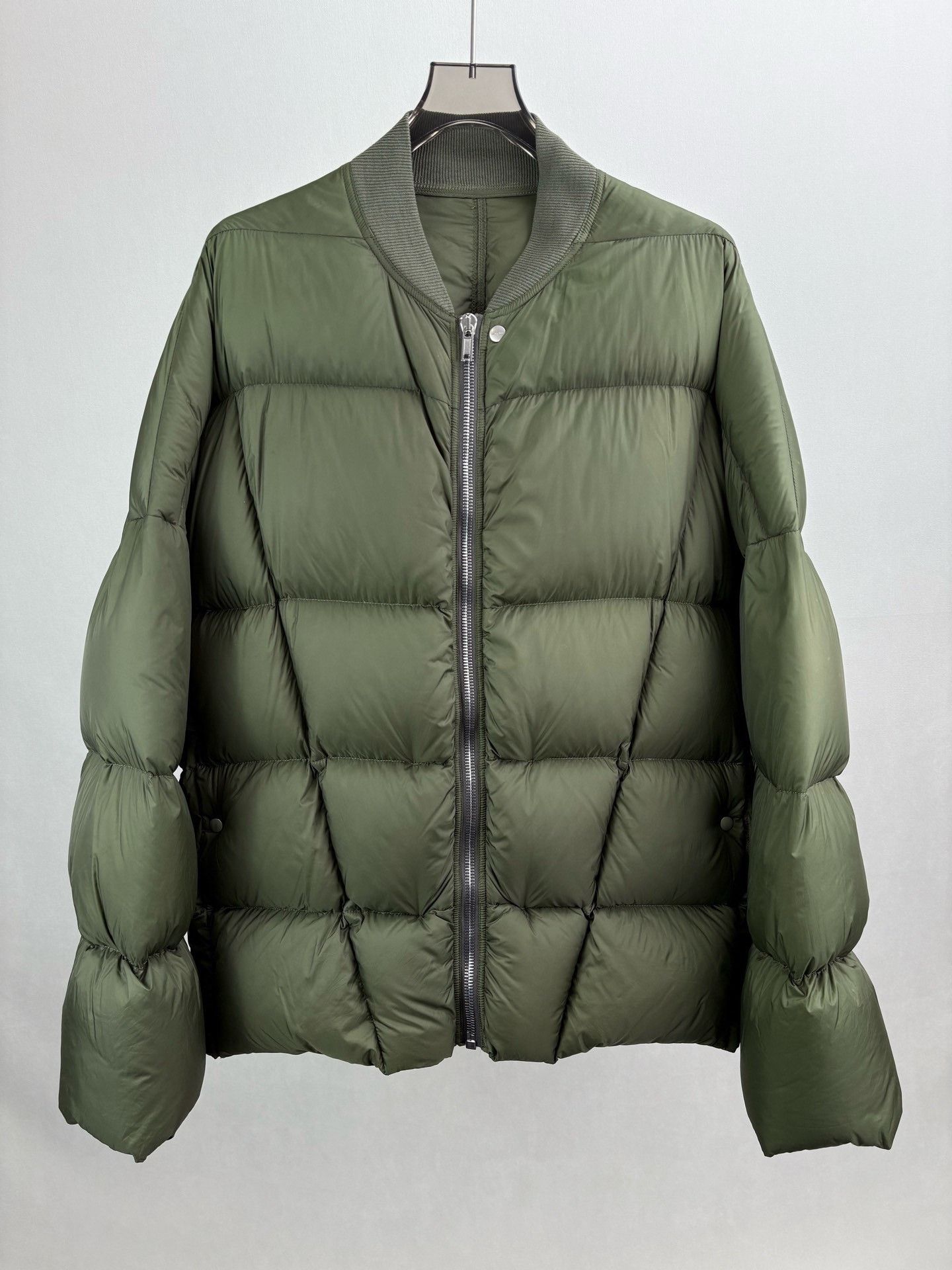Rick Owens 48 Runway Gauntlet Puffer Bomber Reflex FW22 STROBE