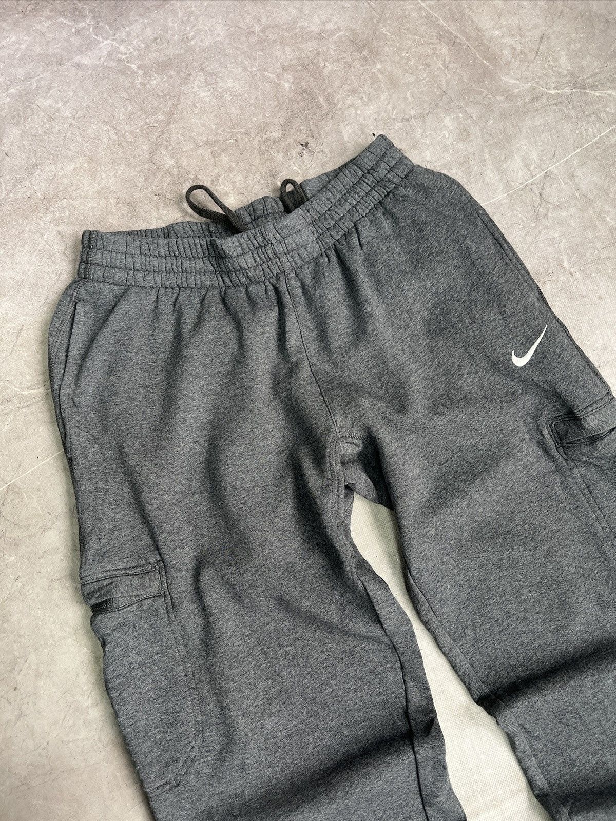 Nike Nike swoosh y2k drill cargo cotton track pants hype Size US 34 / EU 50 - 3 Thumbnail