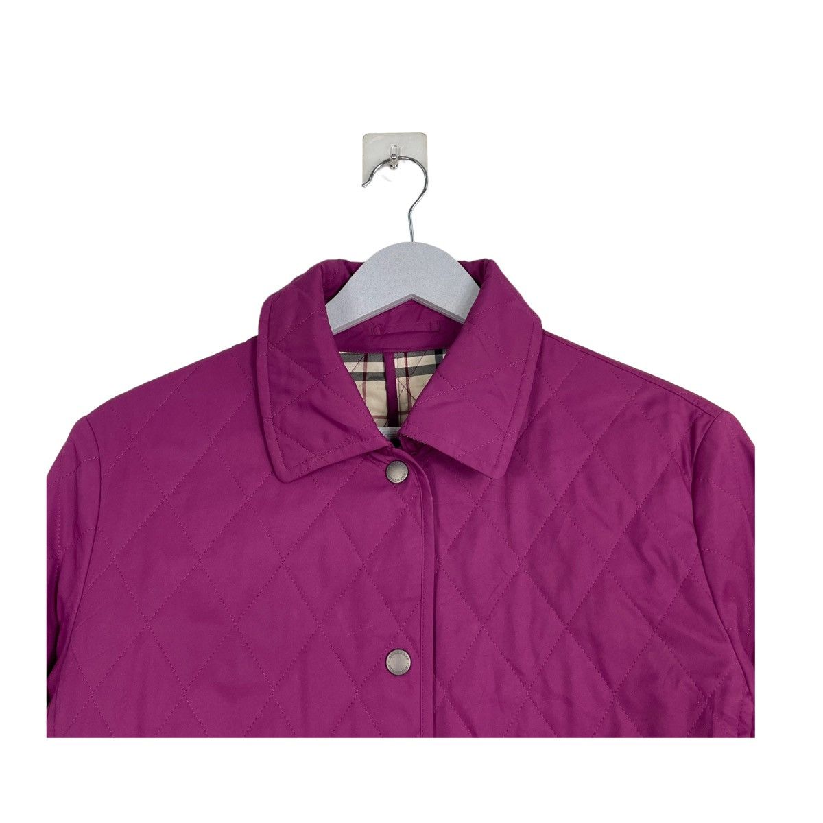 Burberry 💥BURBERRY LONDON QUILTED NOVA CHECK JACKET Size M / US 6-8 / IT 42-44 - 5 Thumbnail