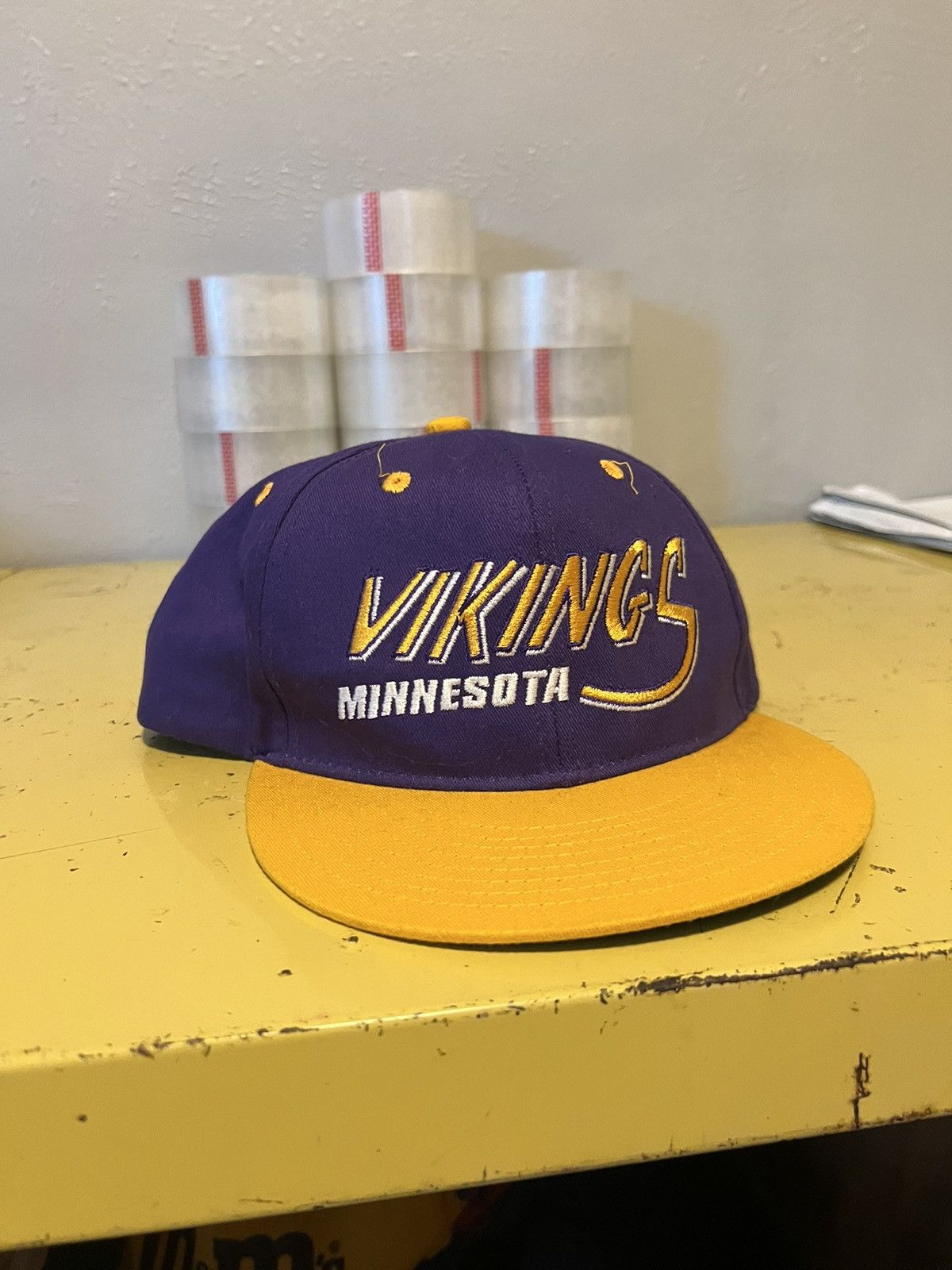 NFL × Vintage Vintage Minnesota Vikings Hat Size ONE SIZE - 2 Thumbnail