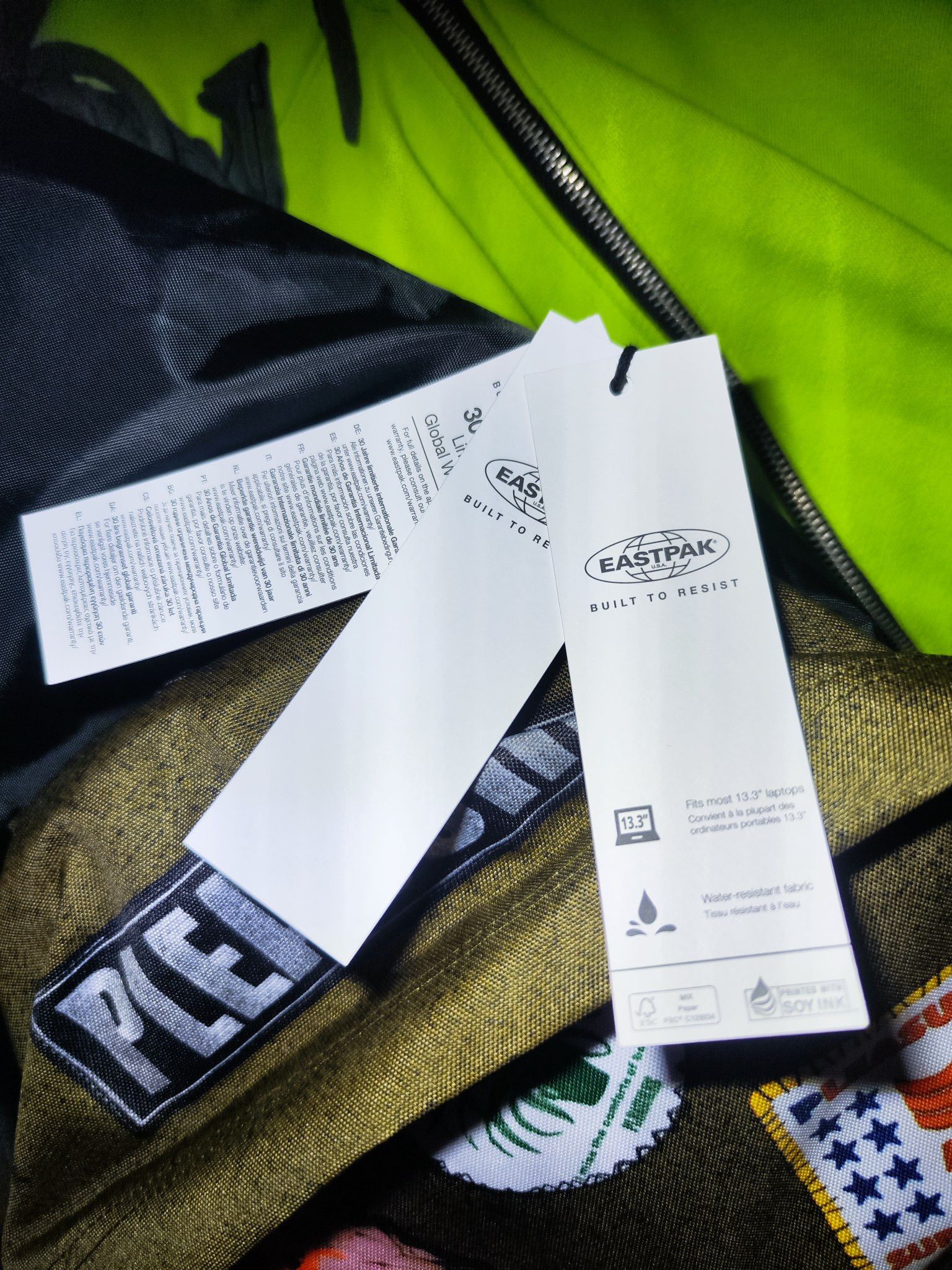 Eastpack X Pleasures in Green, Men's — image 2 of 2