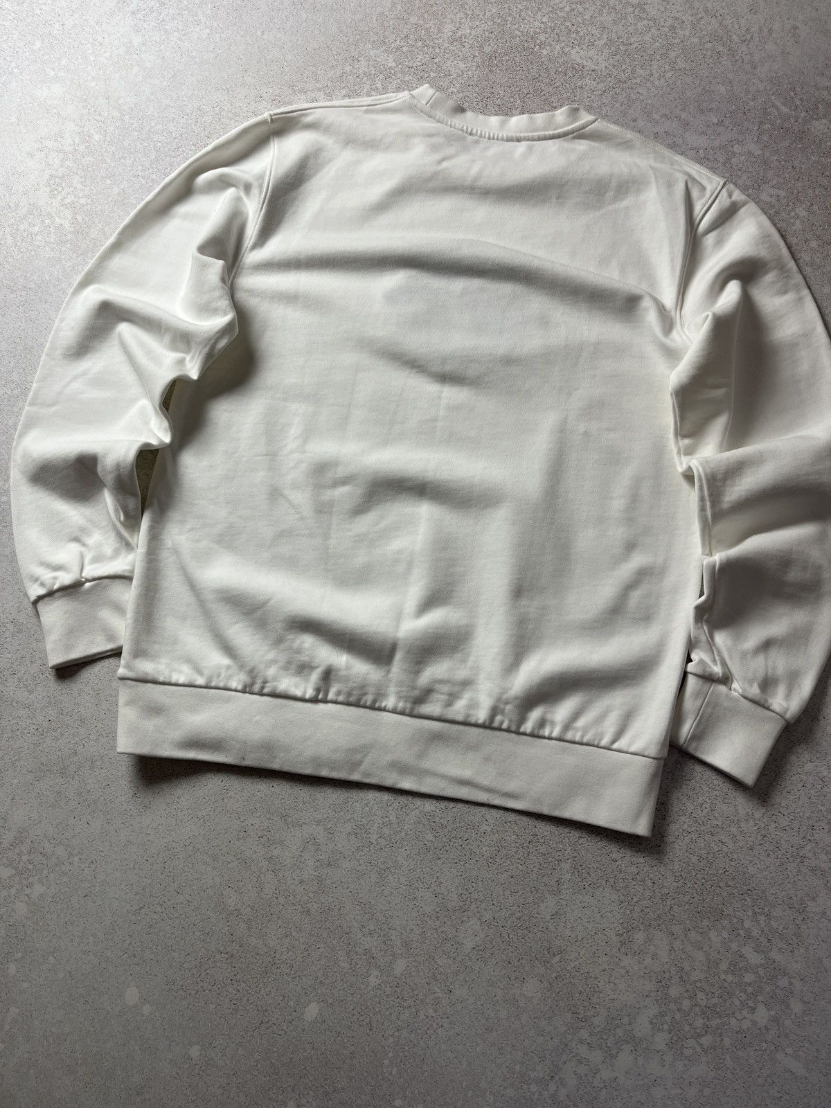 Dolce & Gabbana DDP DOLCE & GABBANA DG Logo Milano Cotton Sweatshirt White Size US L / EU 52-54 / 3 - 6 Thumbnail