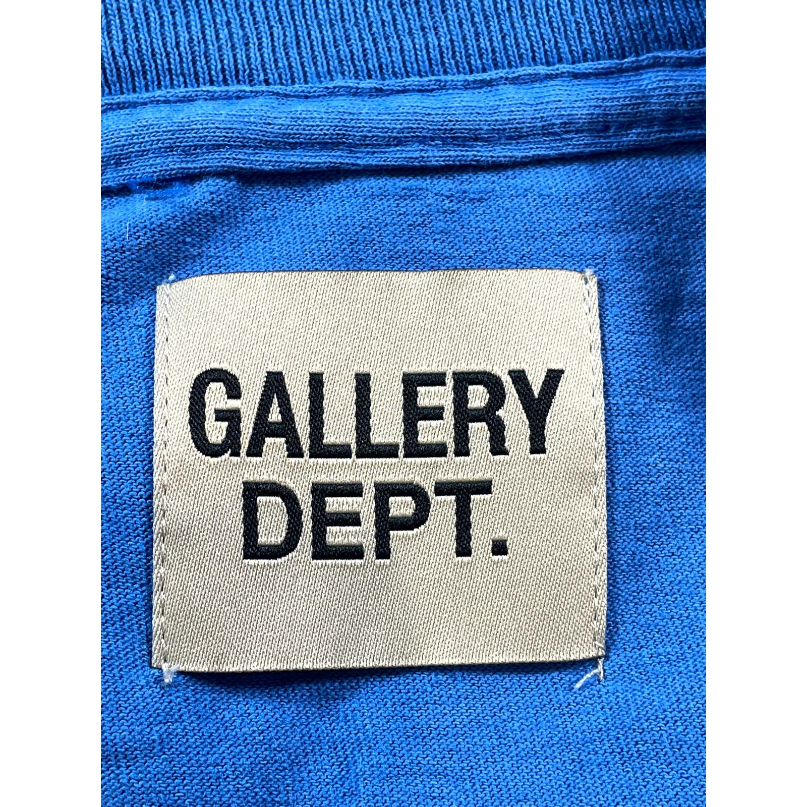 Gallery Dept. Gallery Dept Souvenir Blue & Orange Tee Size US L / EU 52-54 / 3 - 5 Thumbnail