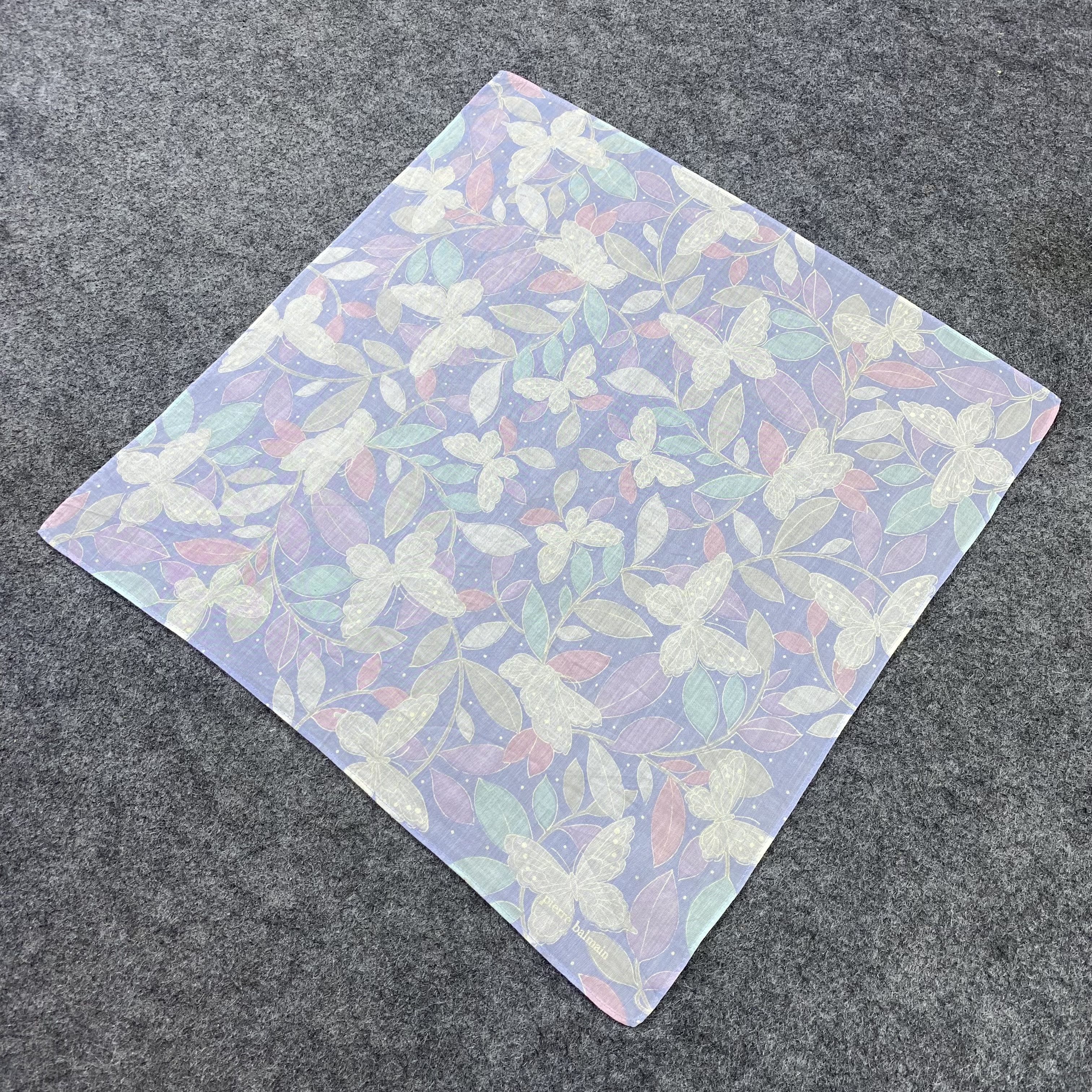Pierre Balmain Pierre Balmain Handkerchief / Bandana / Neckerchief-B1326 Size ONE SIZE - 4 Thumbnail