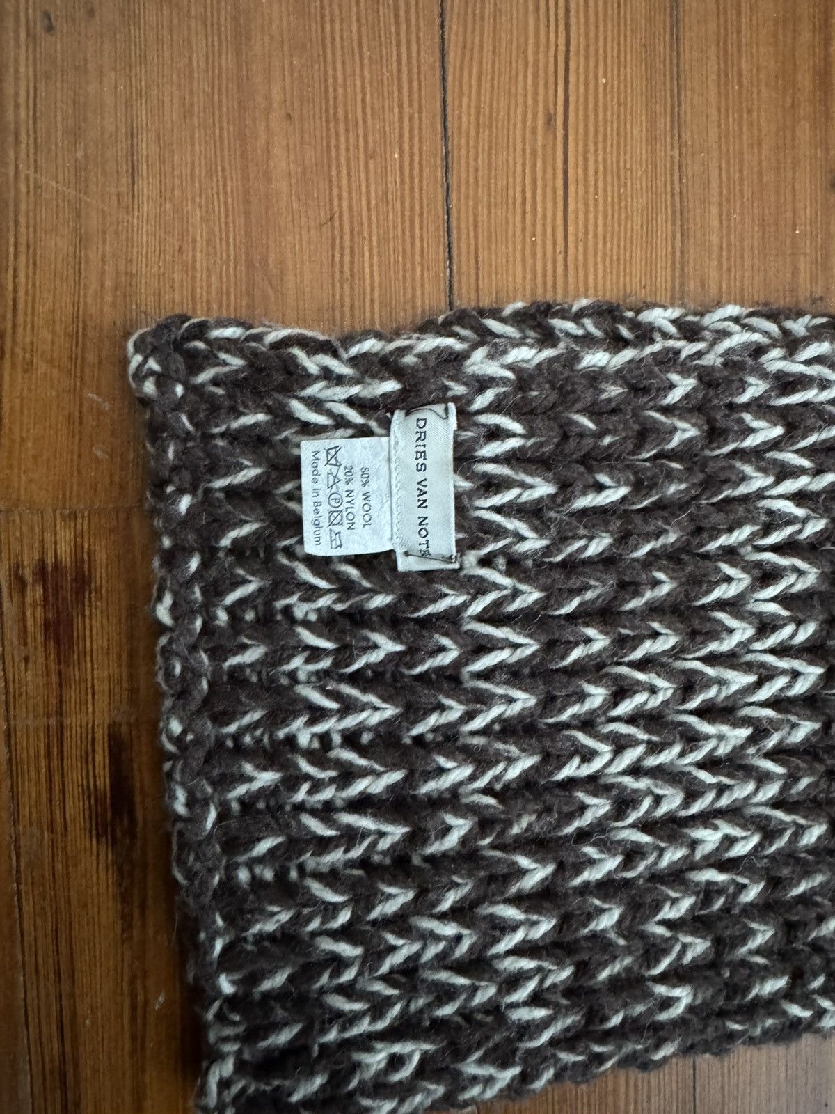 Dries Van Noten Dries Van Noten Chunky Wool Scarf Size ONE SIZE - 3 Thumbnail