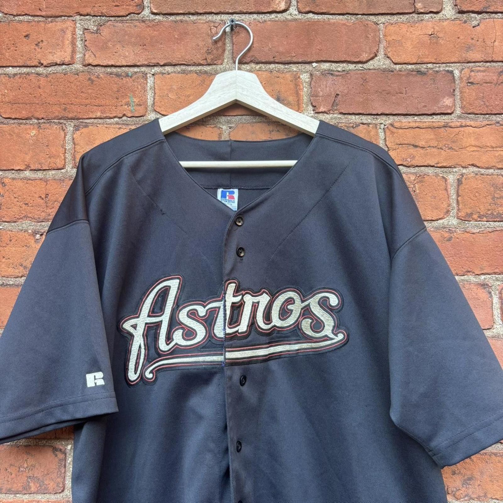 Russell Athletic Houston astros inaugural season Russell athletic jersey XL Size US XL / EU 56 / 4 - 2 Thumbnail