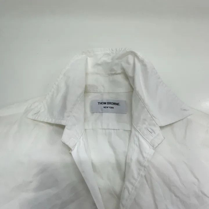 Thom Browne Thom Browne Casual Long Sleeve Shirt -2507 Size US XS / EU 42 / 0 - 3 Thumbnail