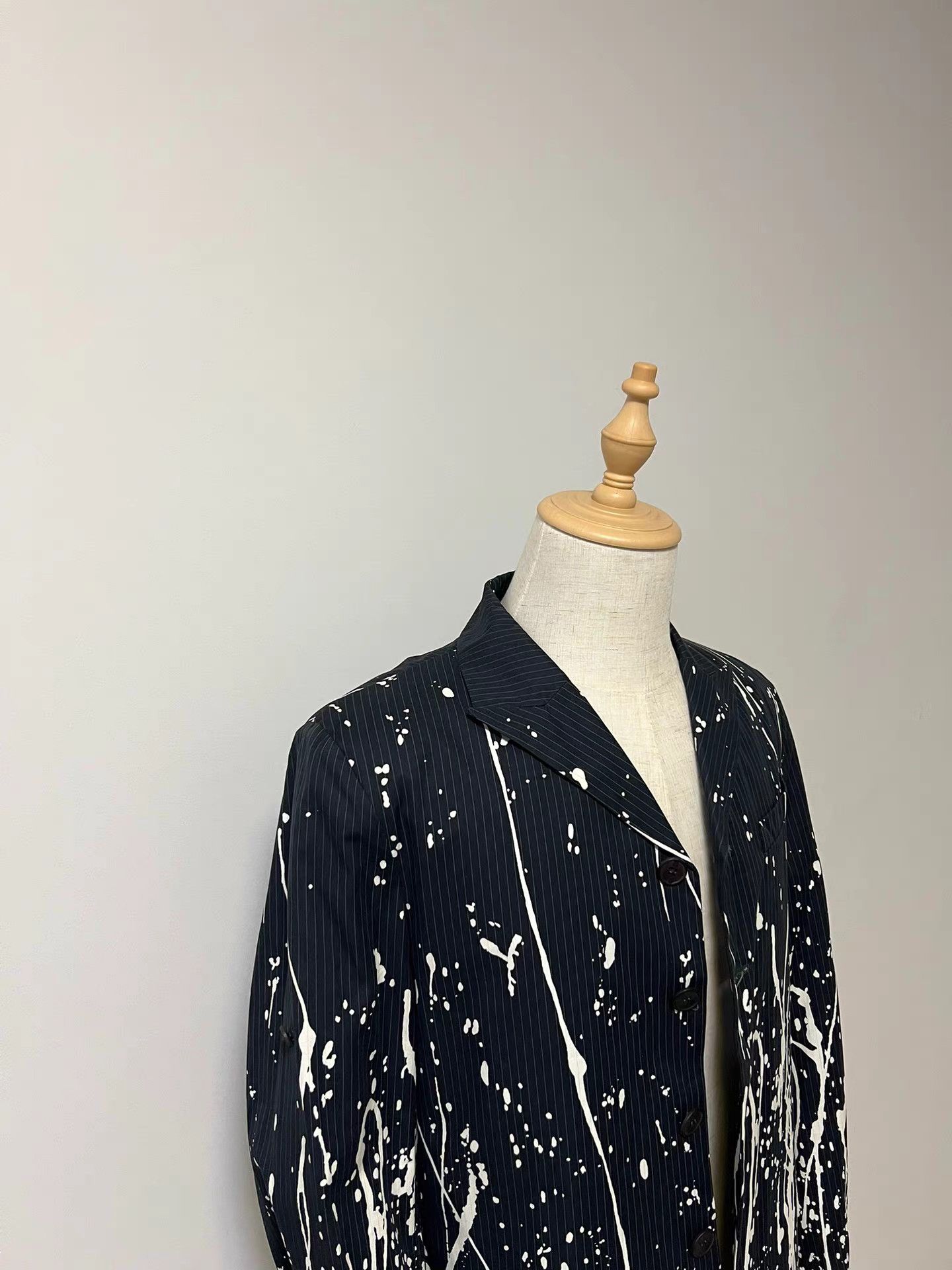 Jean Paul Gaultier Jean Paul Gaultier Paint Splatter Runway Blazer K9 Size US M / EU 48-50 / 2 - 2 Thumbnail