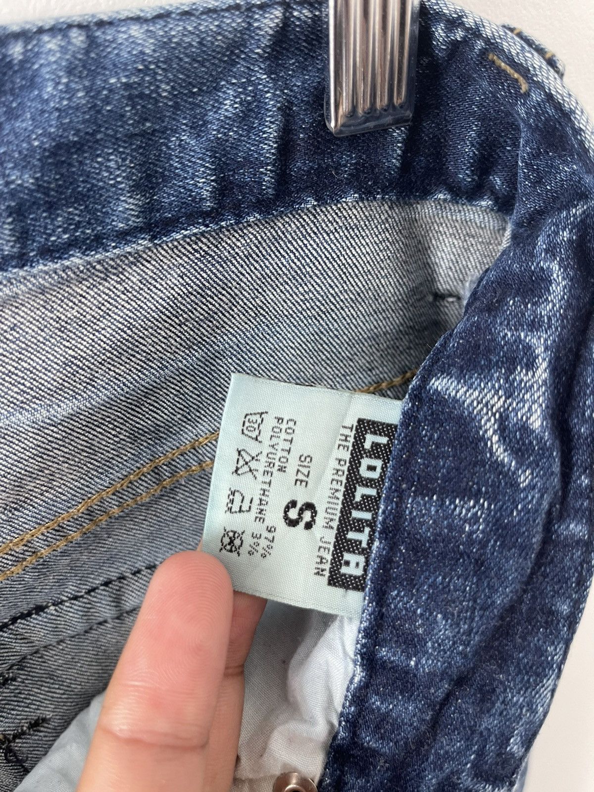 Japanese Brand Rare Vintage LOLITA JEANS Yoshitomo Nara Style Wings Pockets Size US 28 / EU 44 - 16 Thumbnail