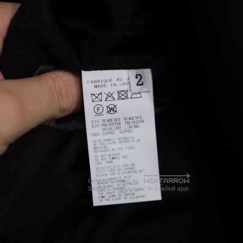 Yohji Yamamoto Yohji Yamamoto size 2 Triacetic acid four-bag blazer Size 36R - 7 Thumbnail