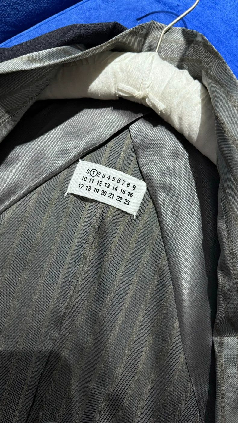 Maison Margiela Maison Margiela Size 38 Fake two wool suit jackets 2501-Nex Size S / US 4 / IT 40 - 4 Thumbnail
