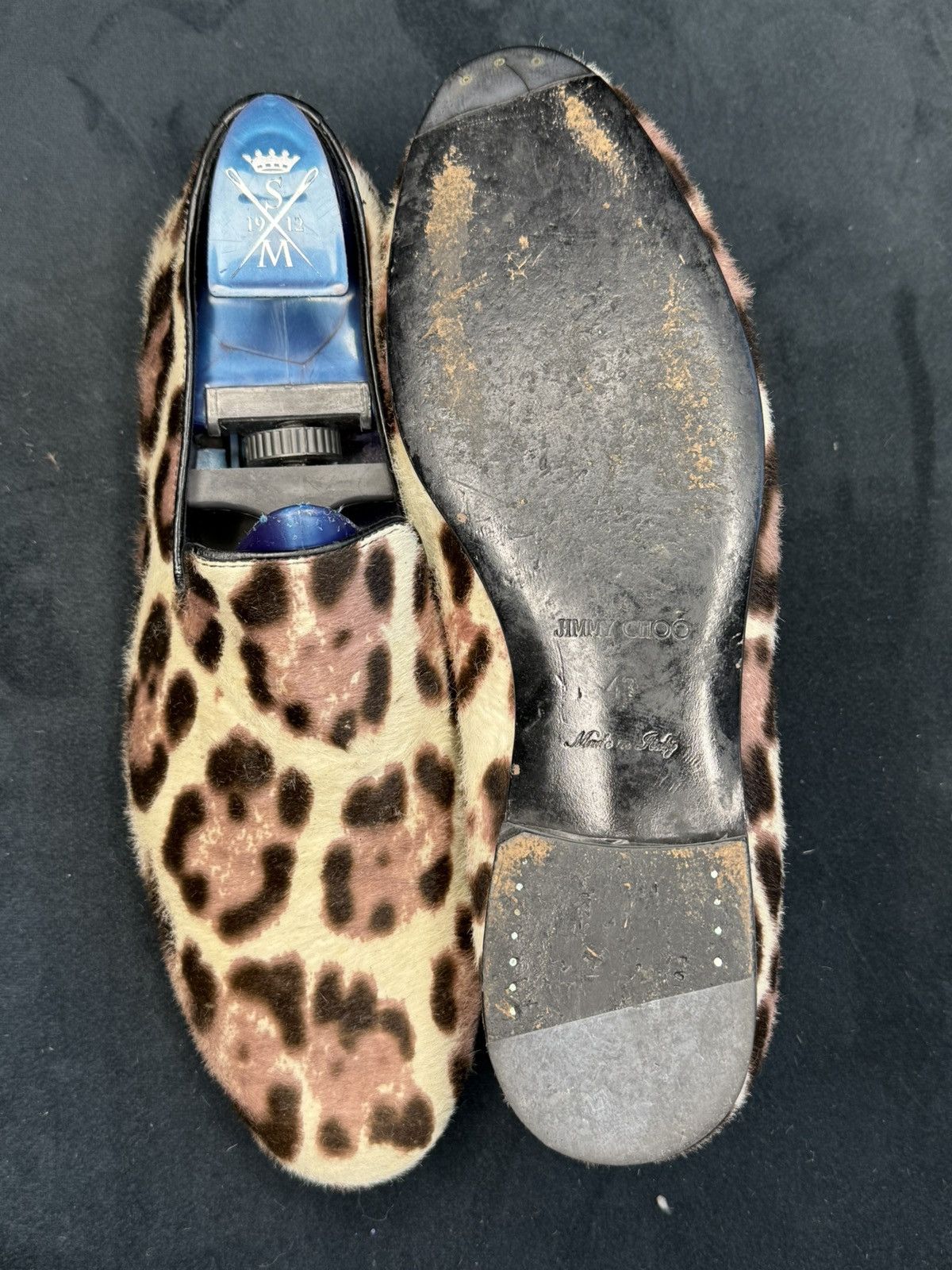 Jimmy Choo Rare Jimmy Choo loafers in pony hair leather UK 9 Size US 9 / EU 42 - 5 Thumbnail