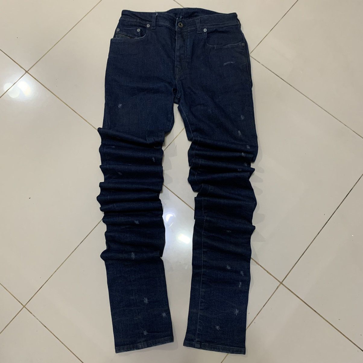 Diesel Rare Diesel Black Gold Extra Super Long Skinny Jeans | Grailed