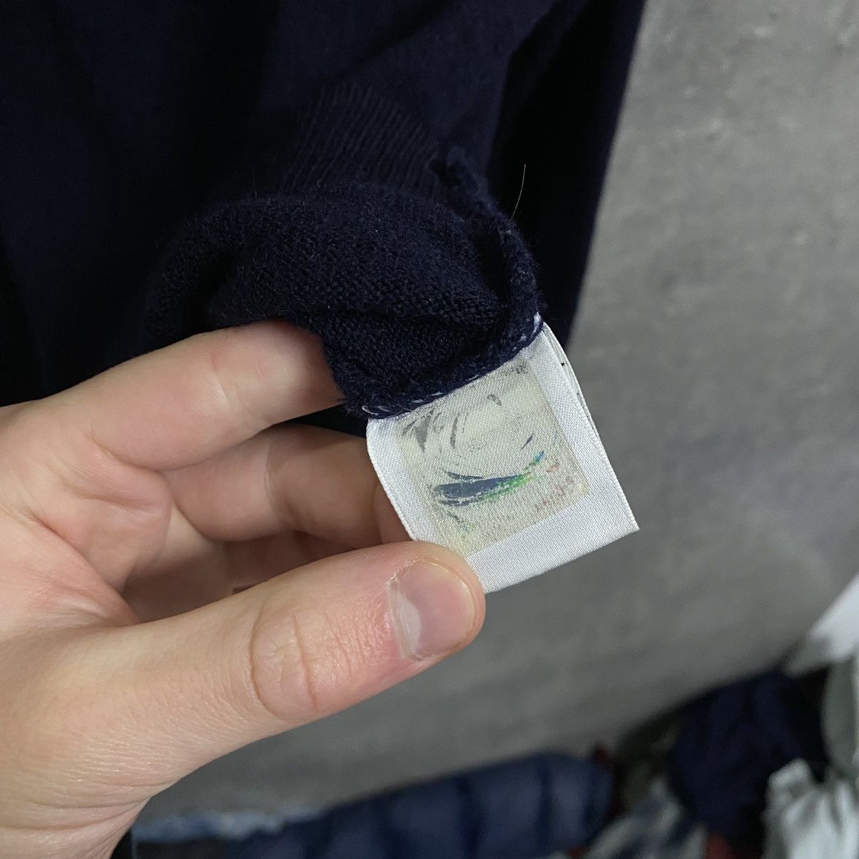 Versace Jeans Couture Vintage Versace Jeans Couture Y2K 1/4 Zip Sweater Size US L / EU 52-54 / 3 - 9 Thumbnail