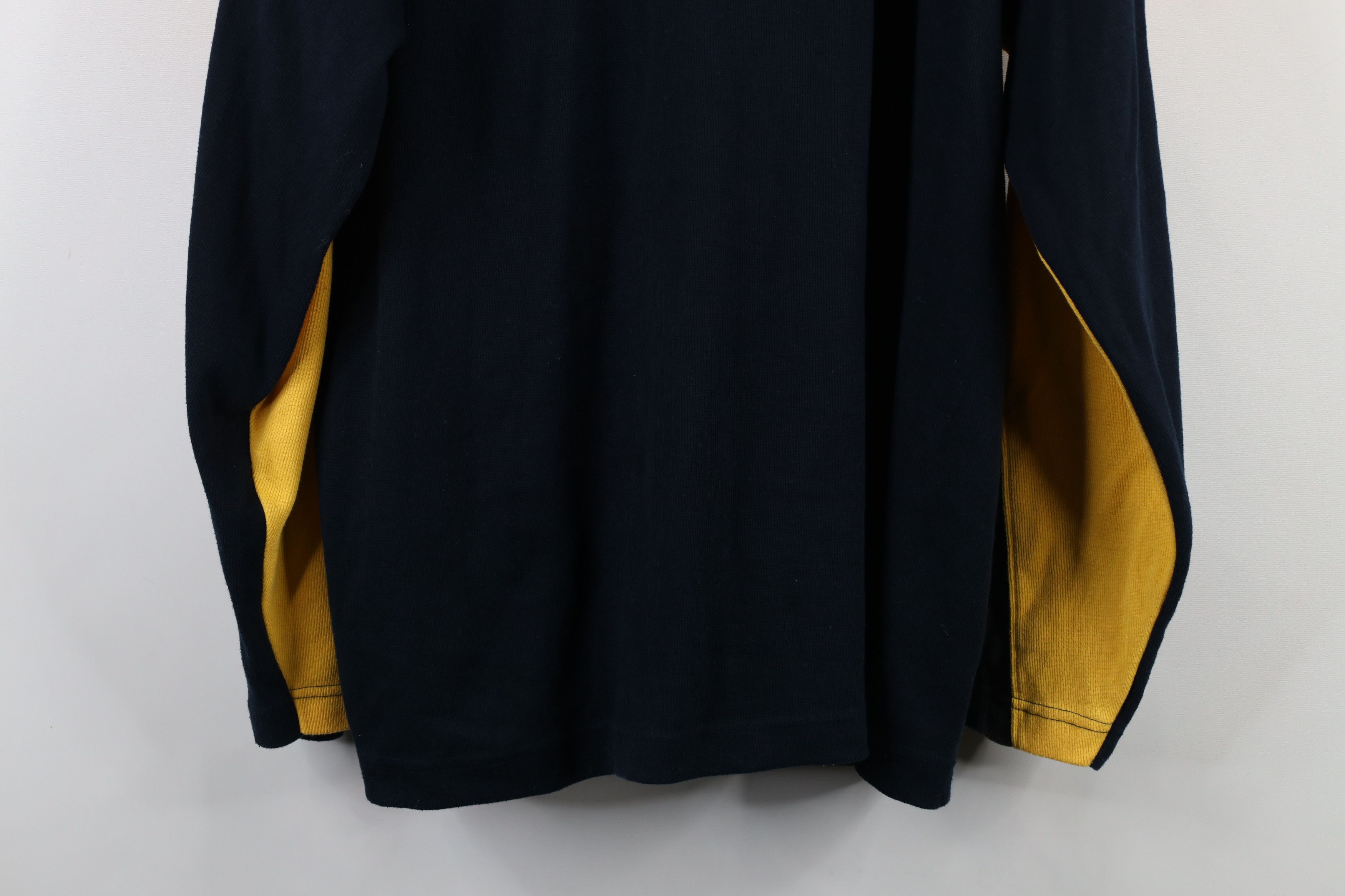 Vintage Vintage 90s Streetwear Block Ribbed Knit Long Sleeve T-Shirt Size US XL / EU 56 / 4 - 12 Thumbnail