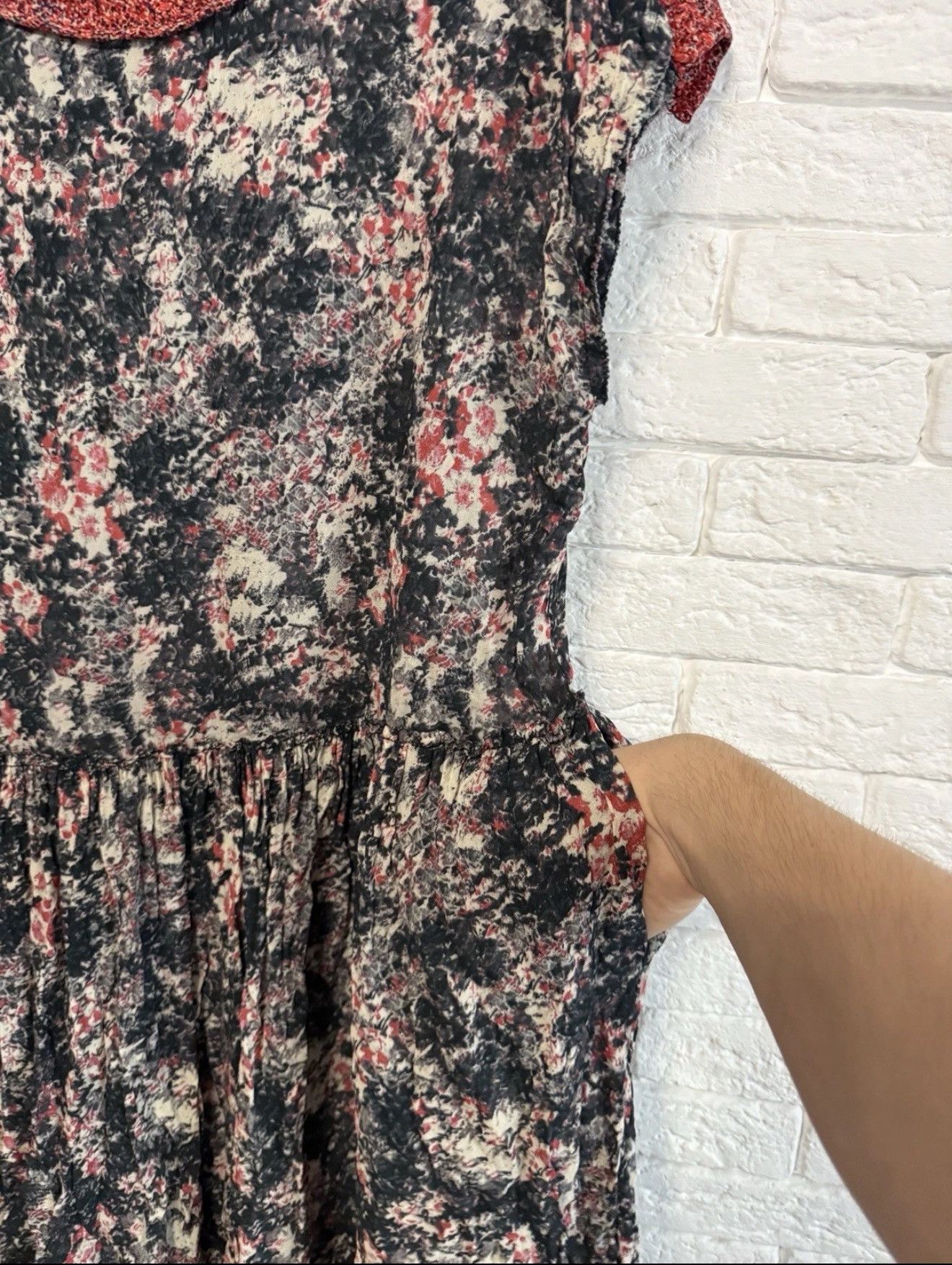 Isabel Marant Etoile Isabel Marant Etoile Tank Dress Floral Sz XL Size XL / US 12-14 / IT 48-50 - 5 Thumbnail